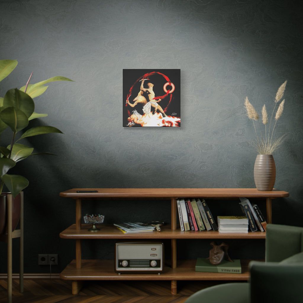 The Samurai's Vengeance Medieval Fantasy Canvas