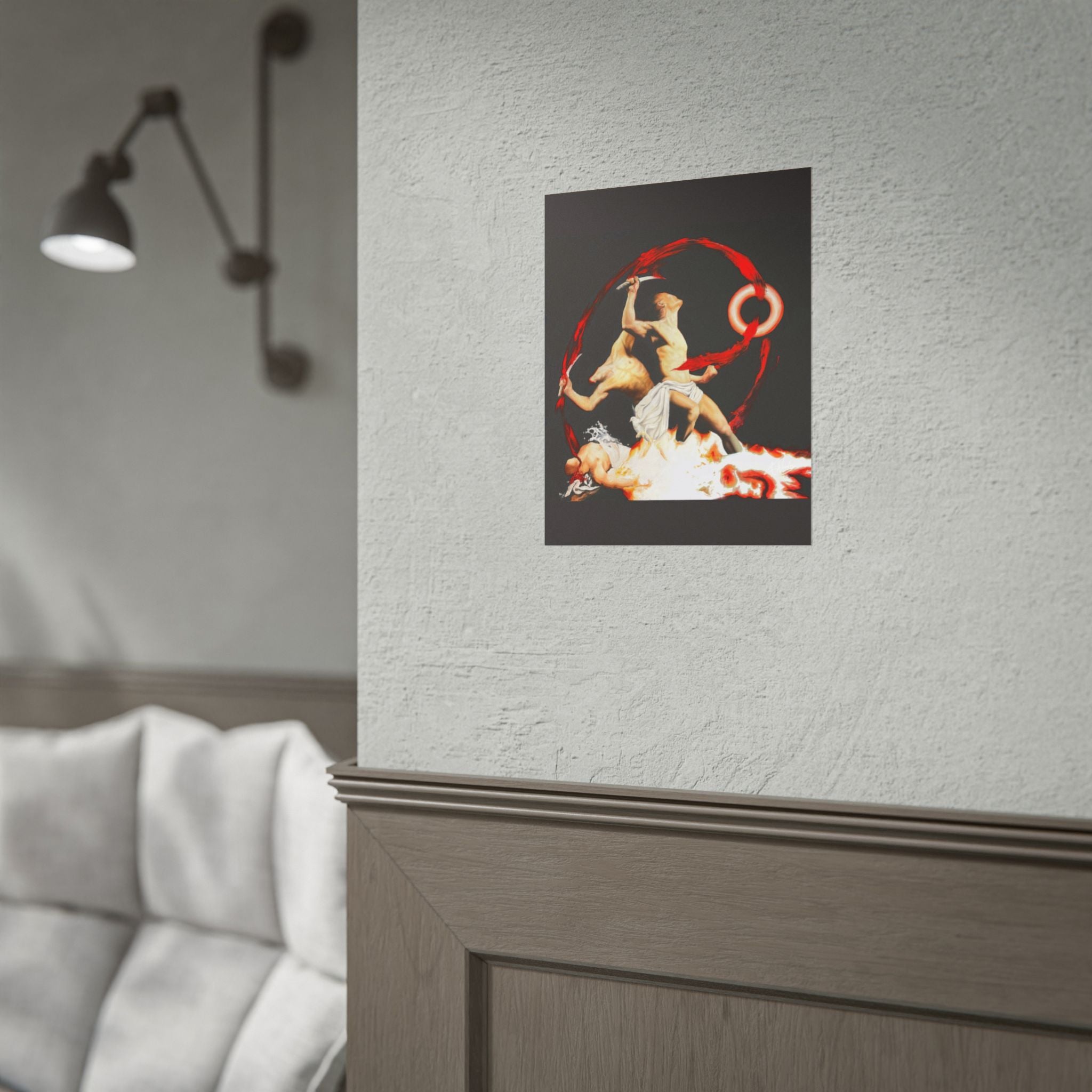 The Samurai's Vengeance Medieval Fantasy Fine Art Print