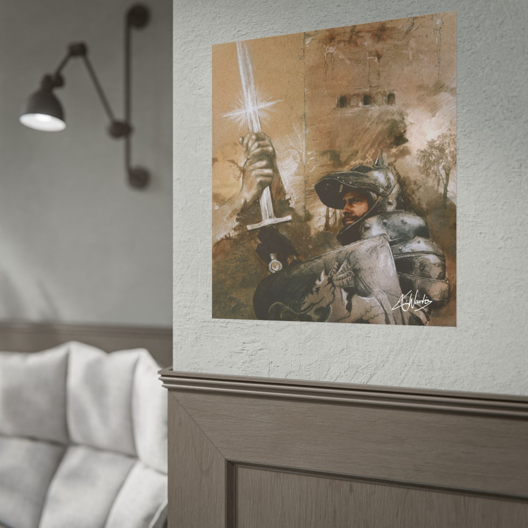 The King's Destiny Medieval Fantasy Print