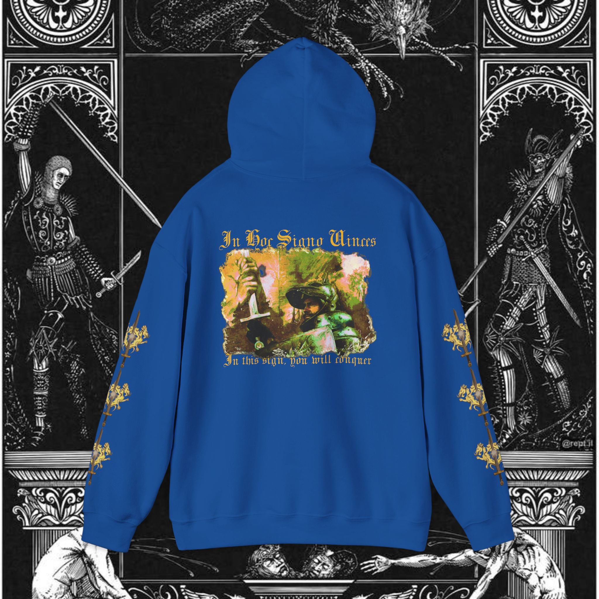 The King's Destiny Medieval Fantasy Graphic Hoodie