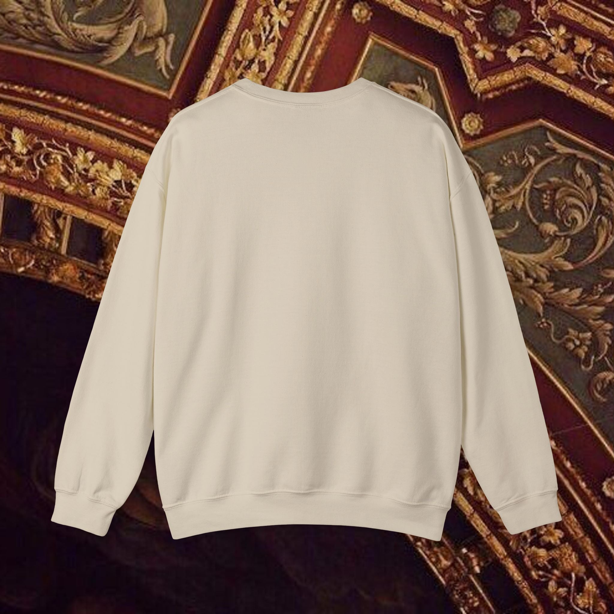The Goddess's Protection Classically-Inspired Cotton Graphic Sweatshirt