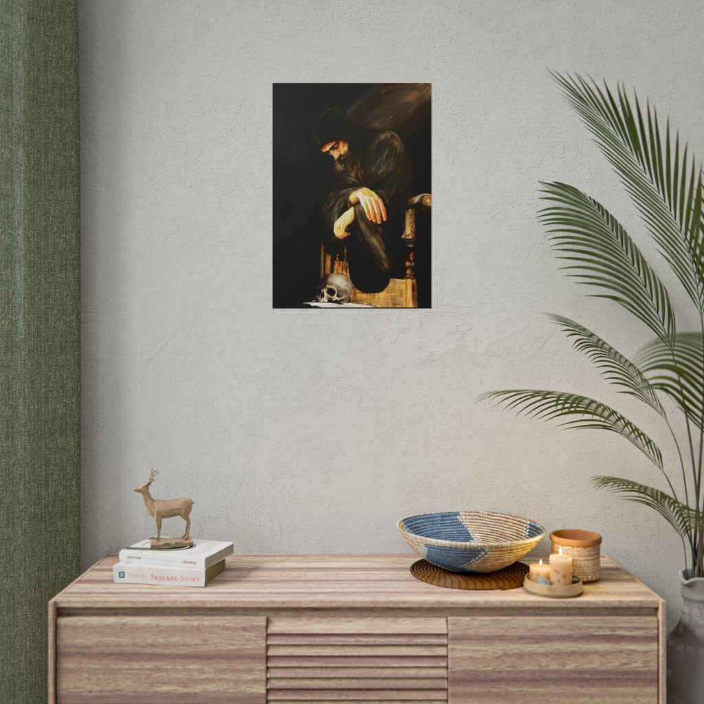 Man's Memento Medieval Fantasy Fine Art Print