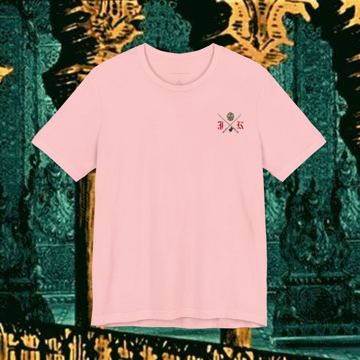 Mythic Vitalism, Sanguis Christianus Vetus Exploration and Adventure Inspired Graphic T Shirt Back Version