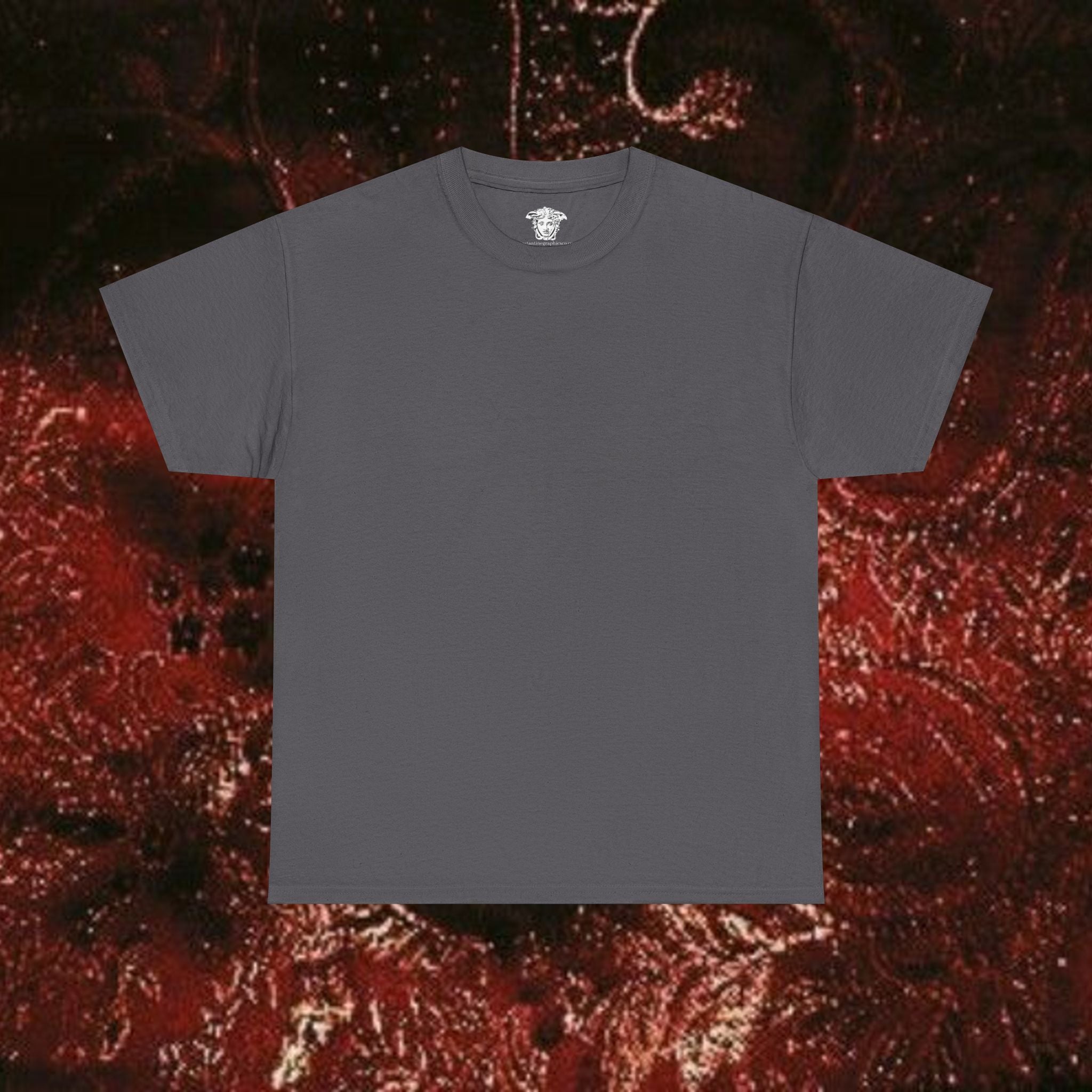 Warrior's Mythos Unisex Tee, Graphic Tee, Mythological Style Shirt Back Version