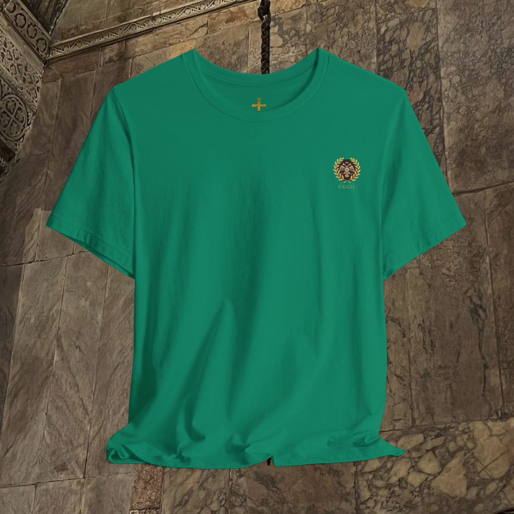 The Last Great Emperor Byzantine Inspired Cotton Graphic T-shirt Back Version