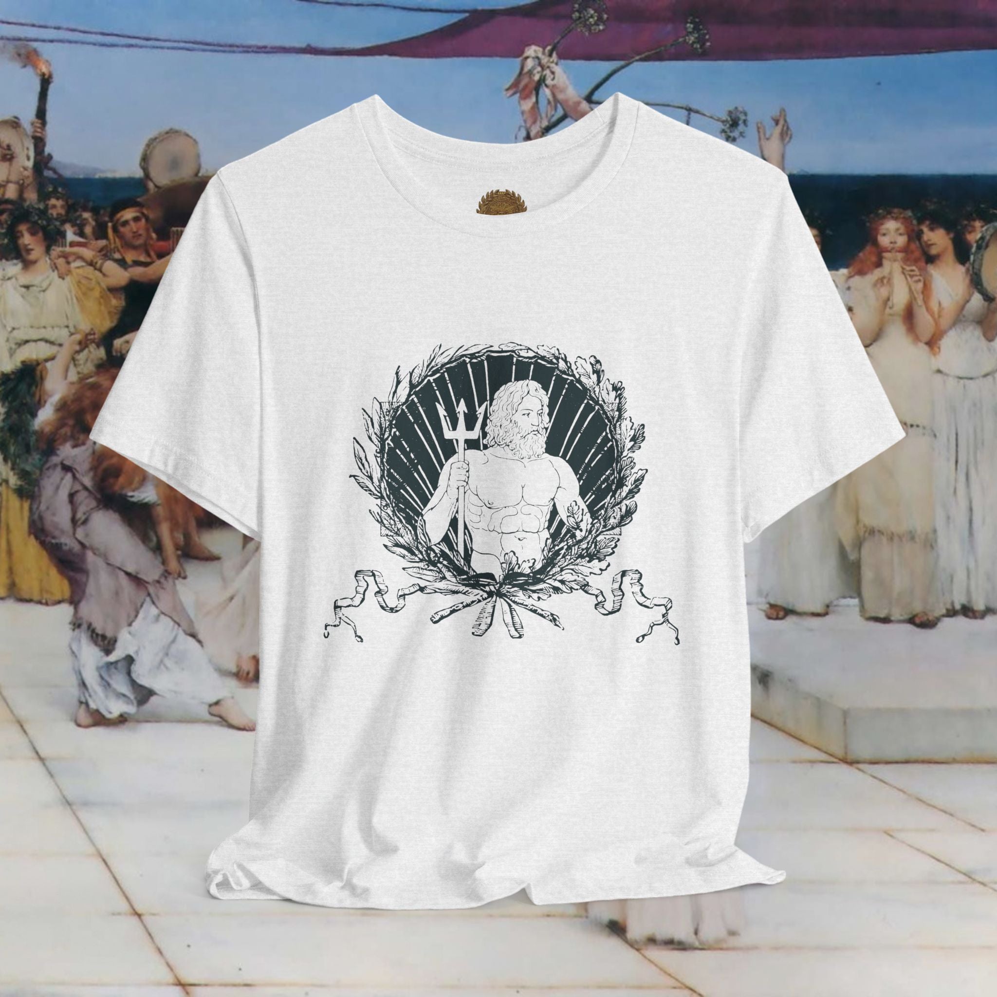 Neptune's Domain Roman Sea God T-Shirt