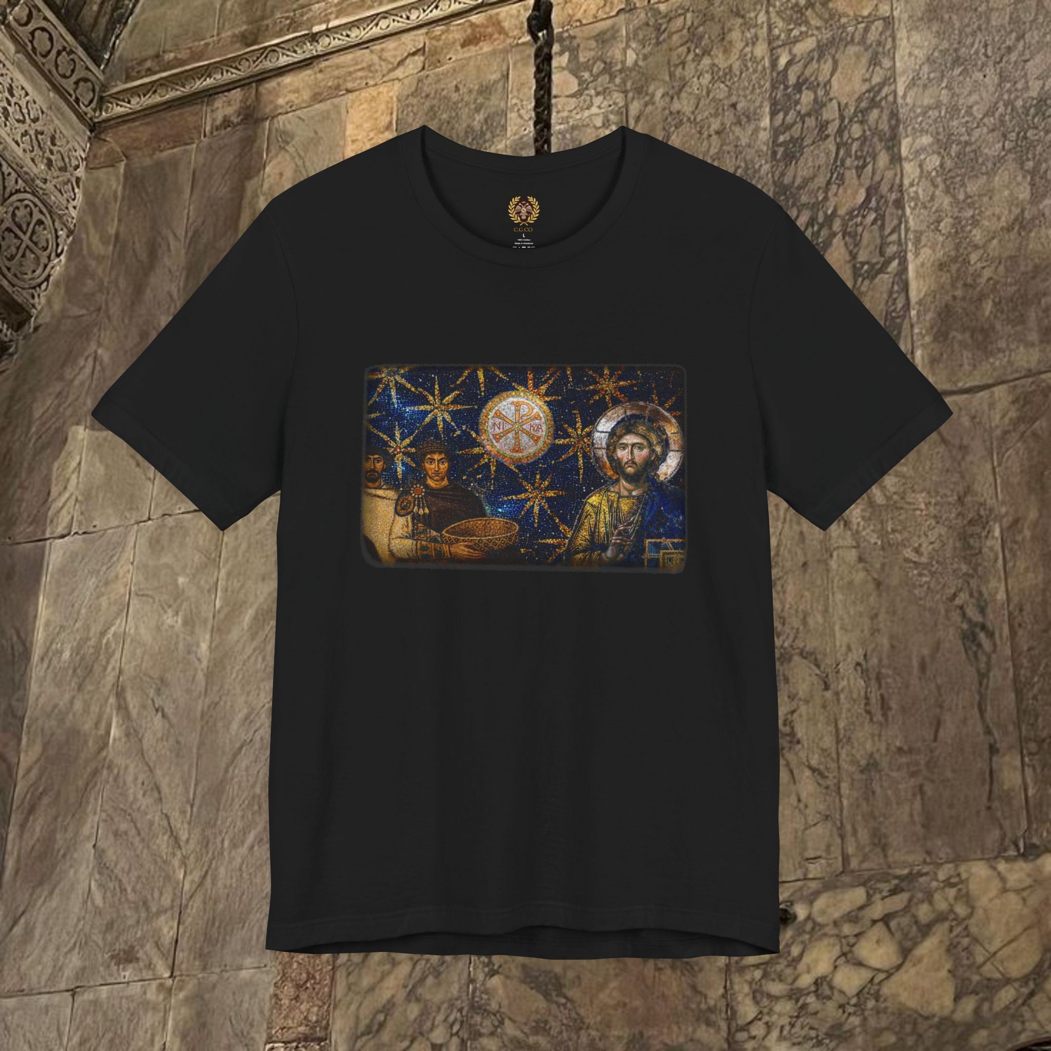 Justinian's Glory Byzantine Late Roman Inspired Graphic Shirt