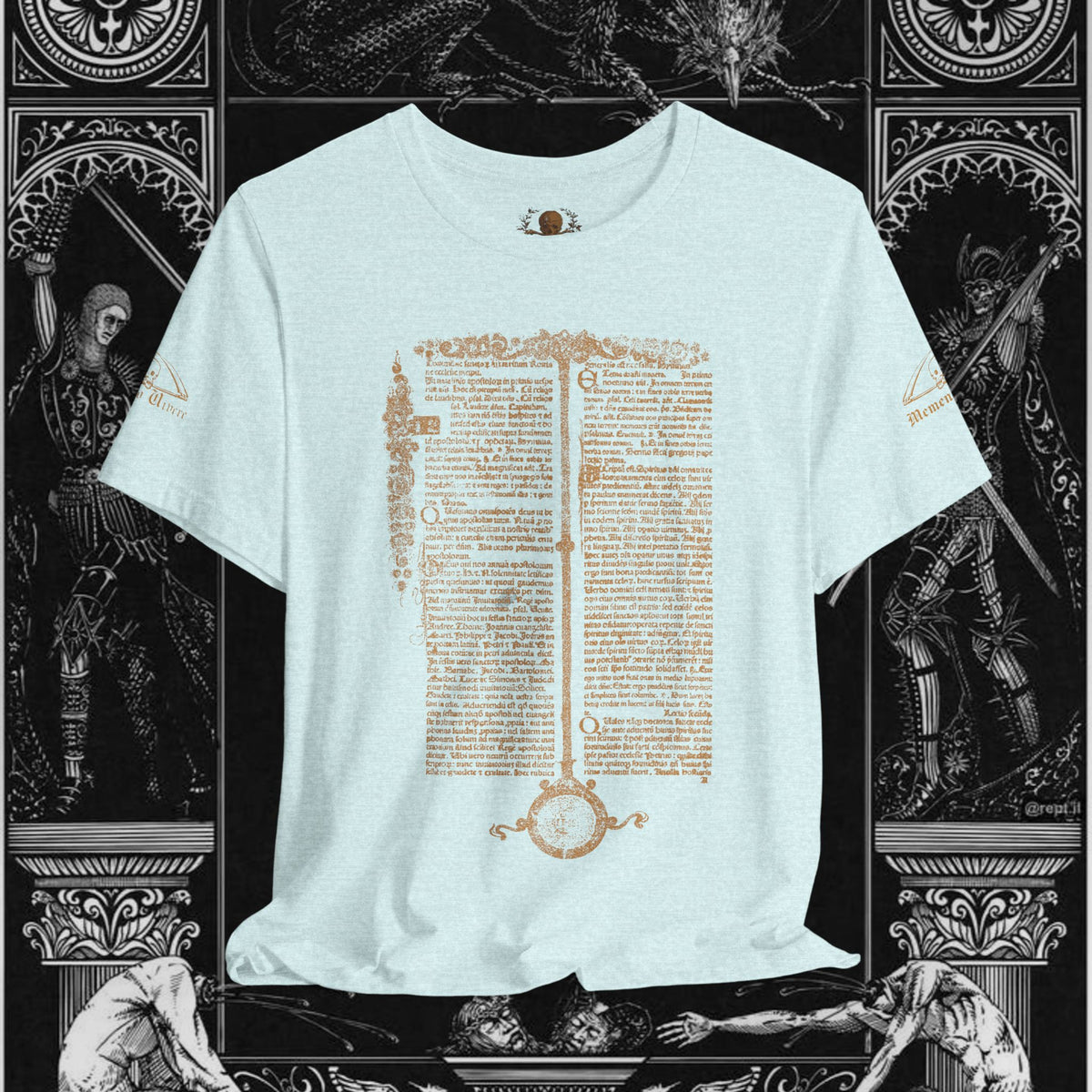 The Circle of Life Medieval Fantasy Inspired Graphic Shirt