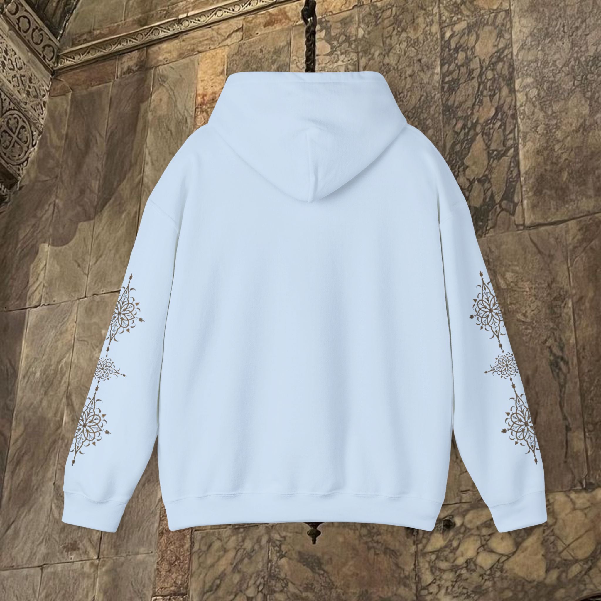 Byzantine Icon Art Hoodie - Classical Religious Design