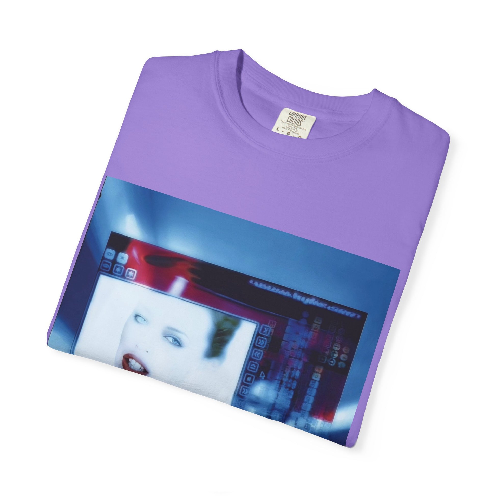 Digital Pop up Cyber Y2k Graphic TShirt