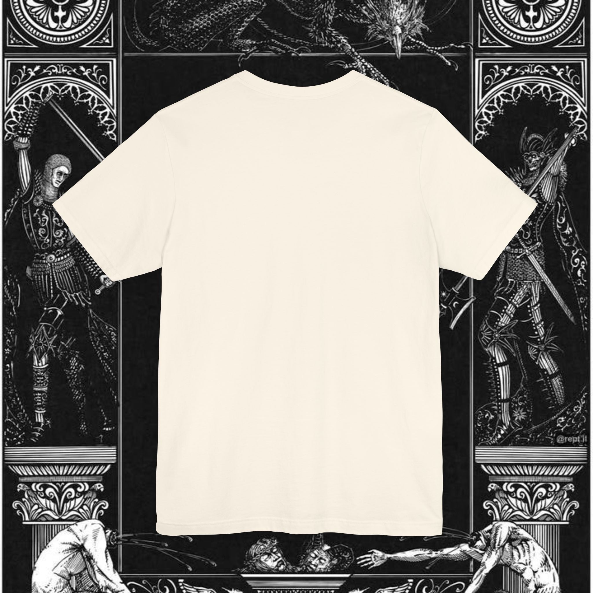 Man's Memento Medieval Fantasy Graphic T Shirt