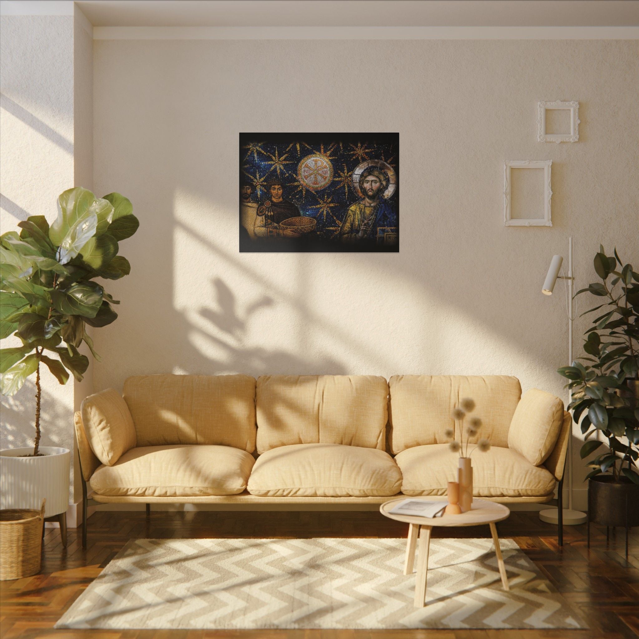 Justinian's Glory Byzantine Late Roman Inspired Matte Canvas, Stretched, (Multi-Size)