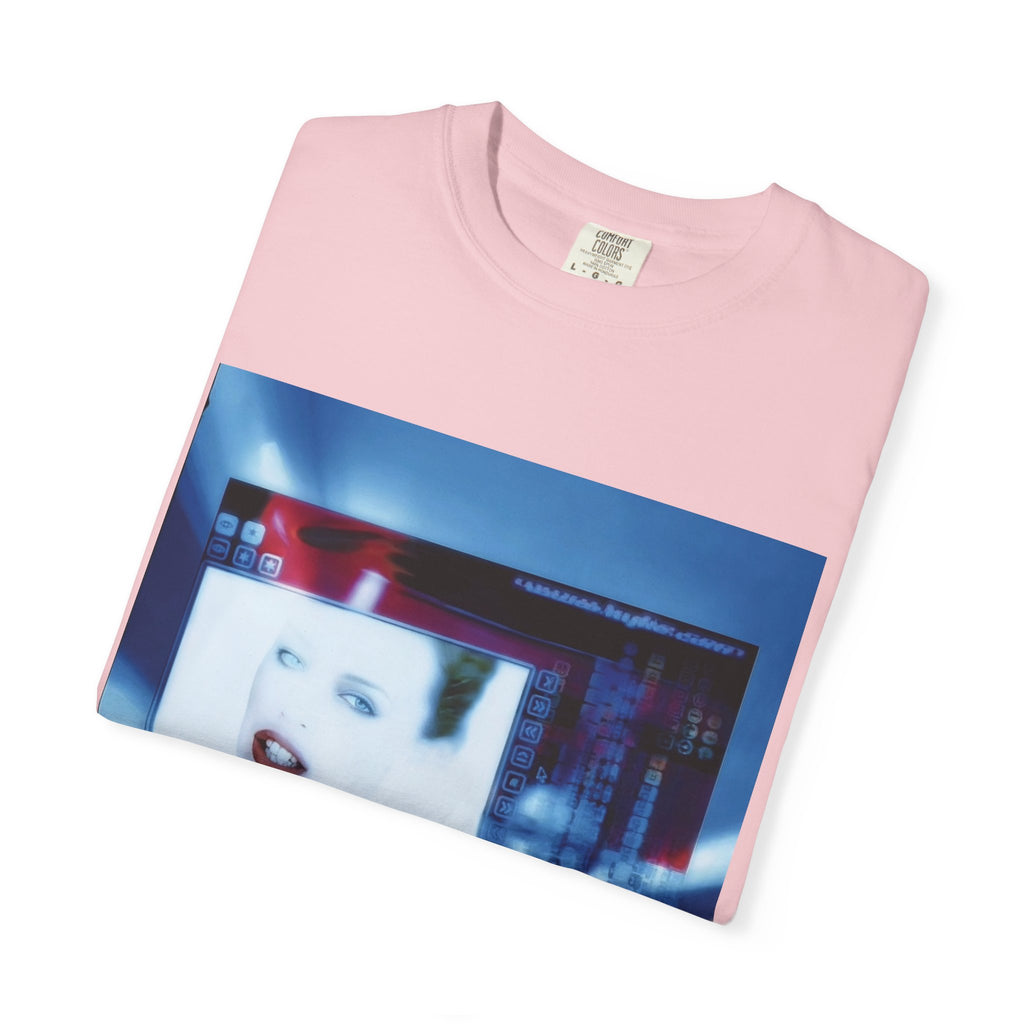 Digital Pop Up Cyber Y2K Graphic T-Shirt