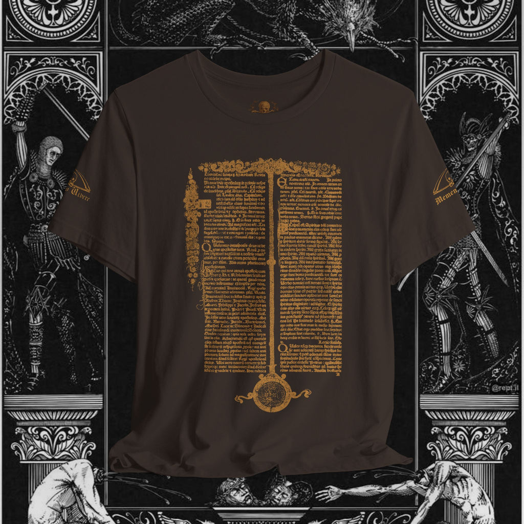 The Circle of Life Medieval Fantasy Inspired Graphic Shirt