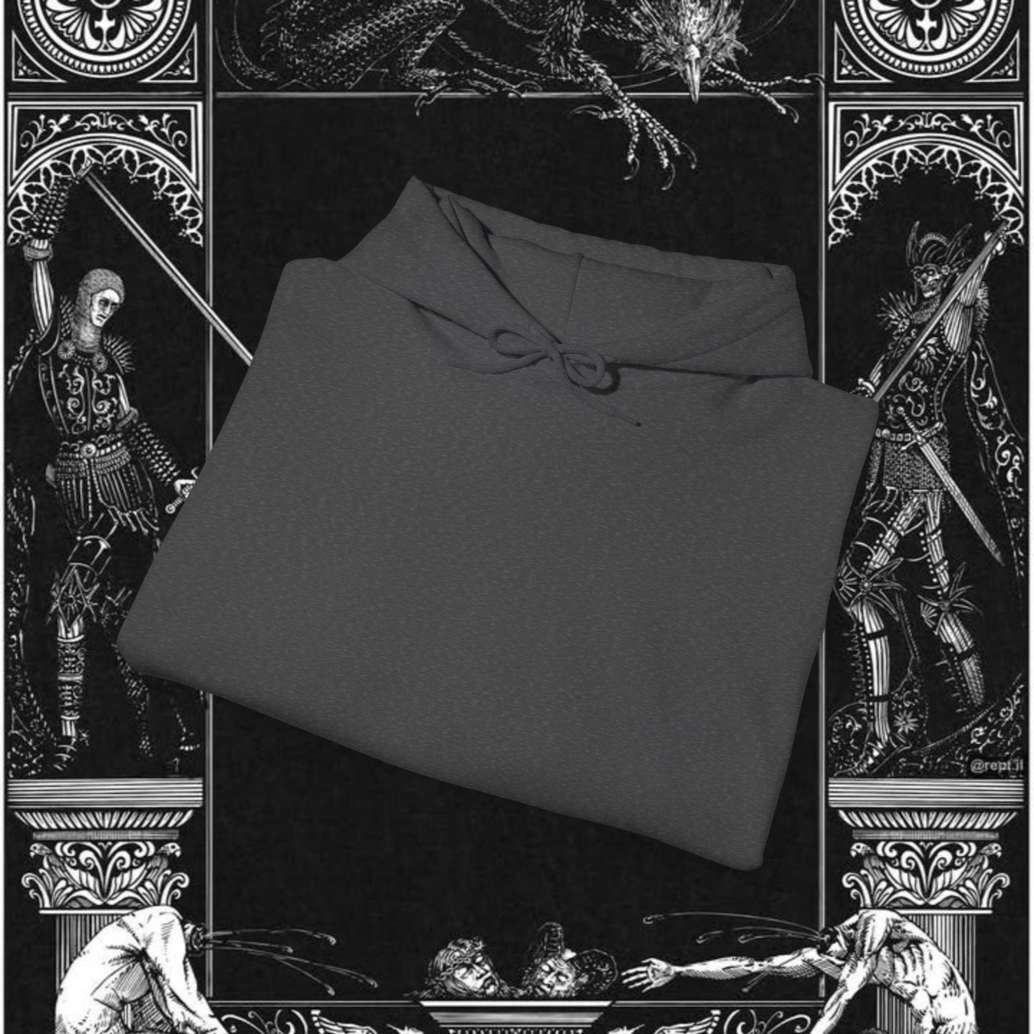 The King's Destiny Medieval Fantasy Graphic Hoodie