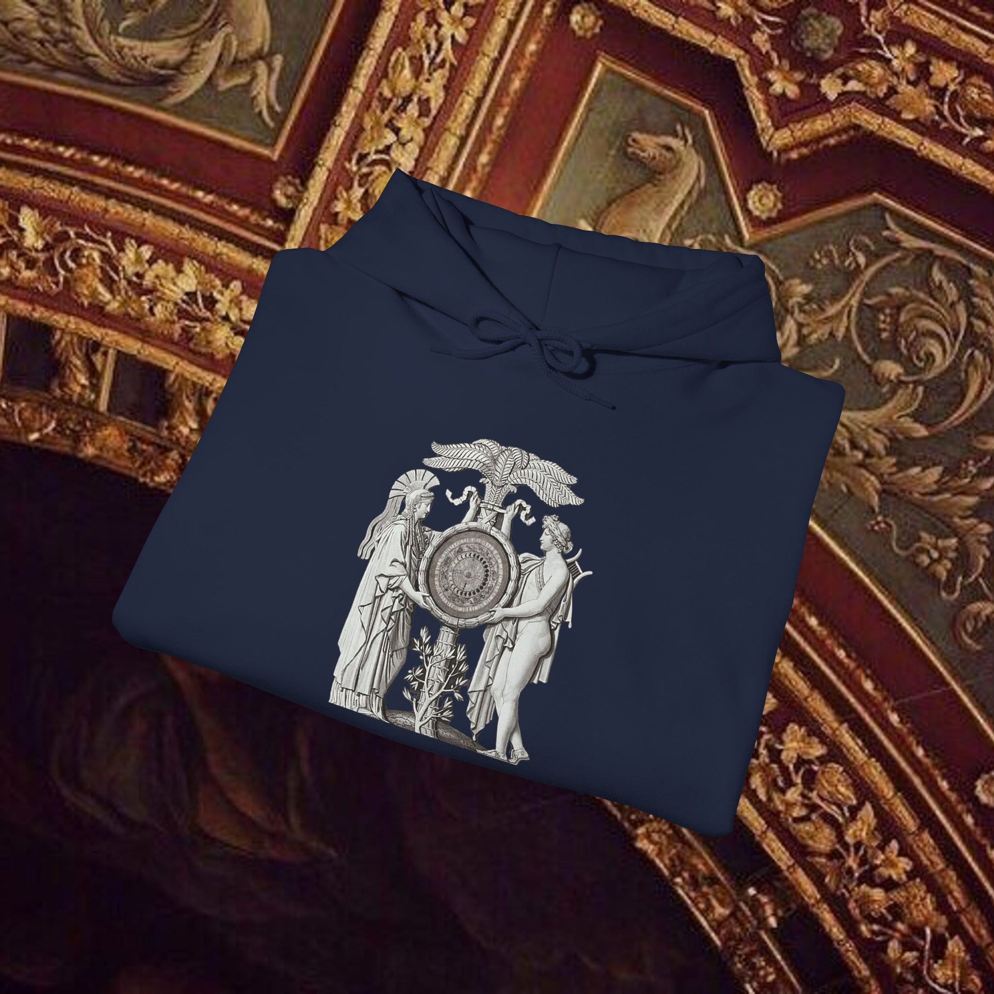 Astrological Vision Hoodie - Esoteric Mystical Graphic Hoodie -Front Version