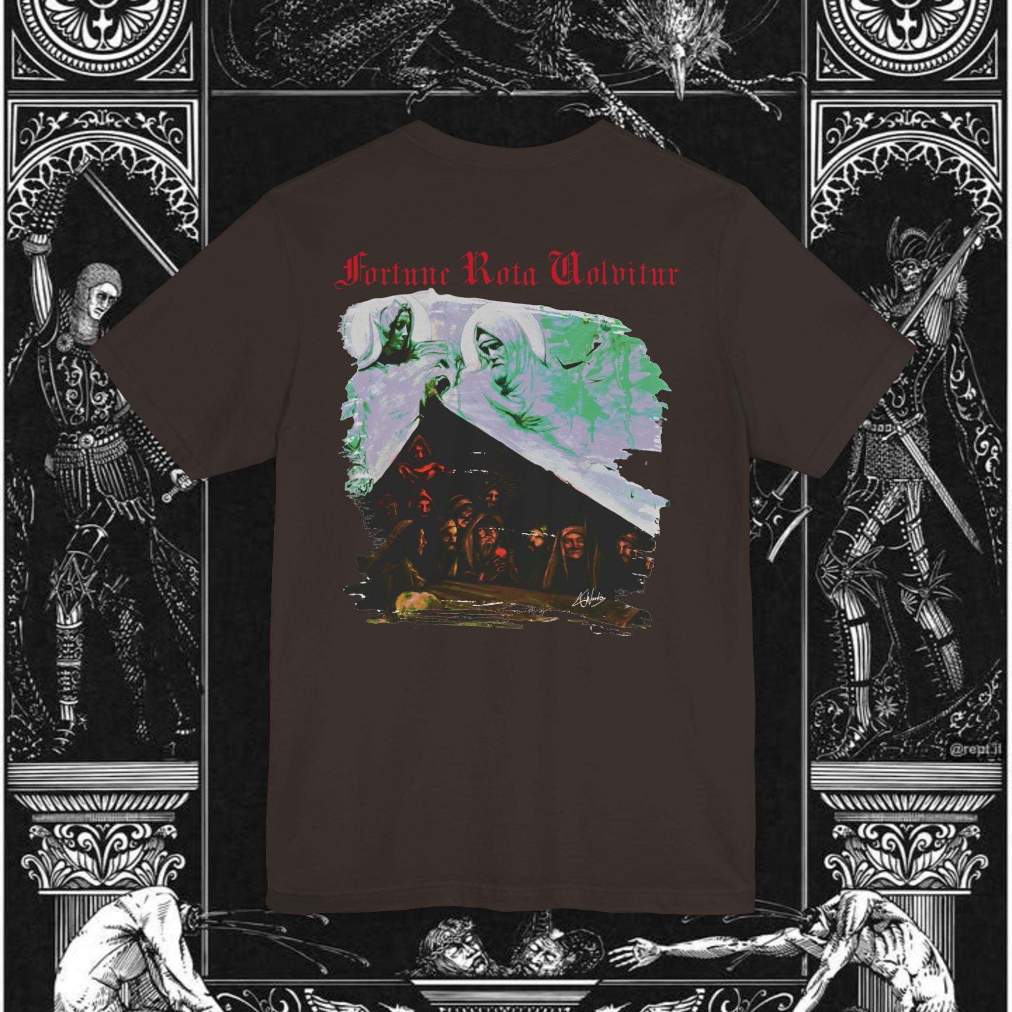Divine Justice Medieval Fantasy Graphic T-Shirt