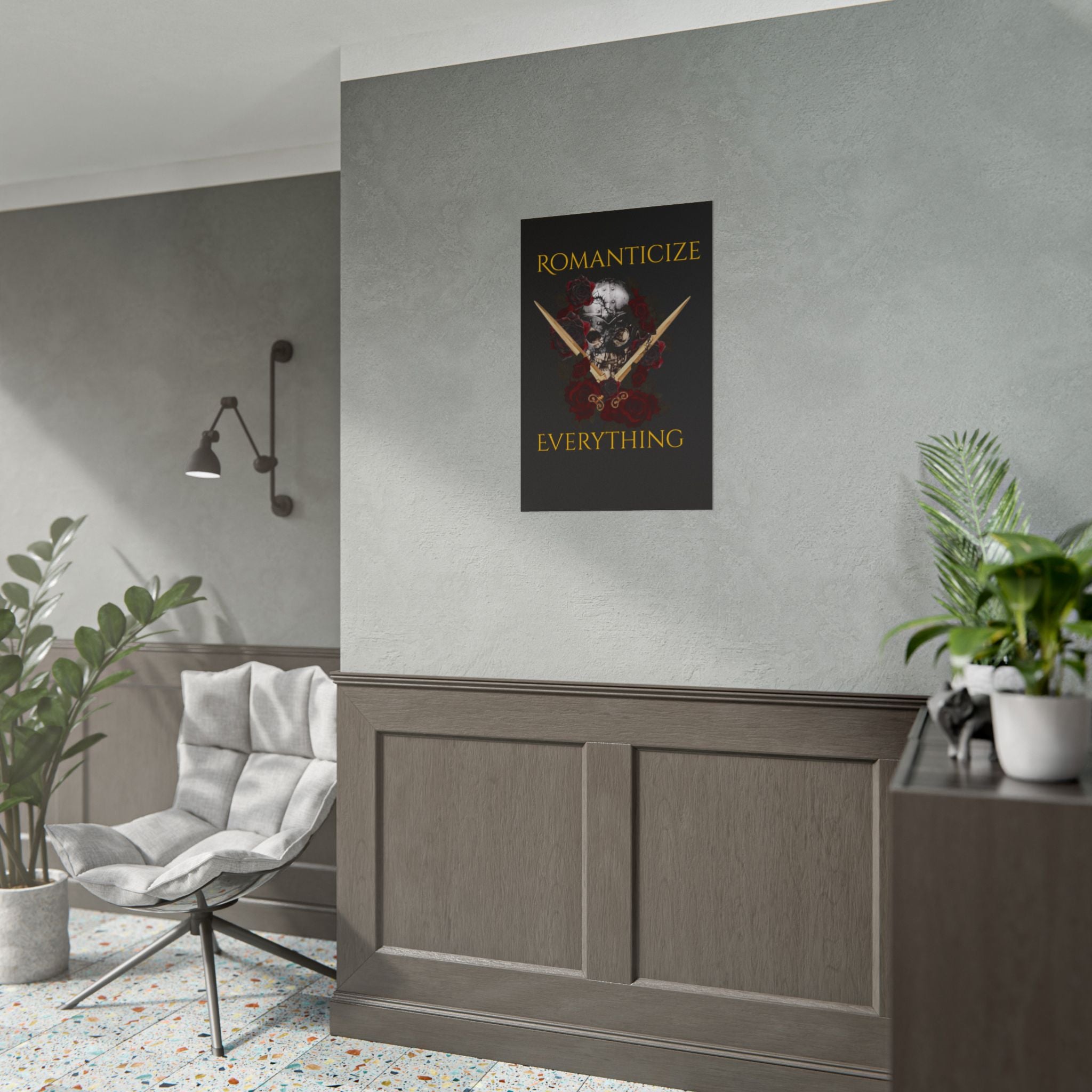 The Barbarian's Fate Early Medieval Fantasy Saxon themed Rolled Posters