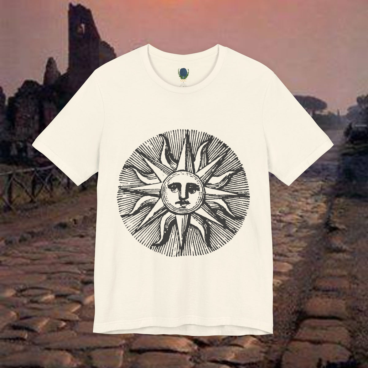 Summer Sun Mediterranean Graphic T-Shirt
