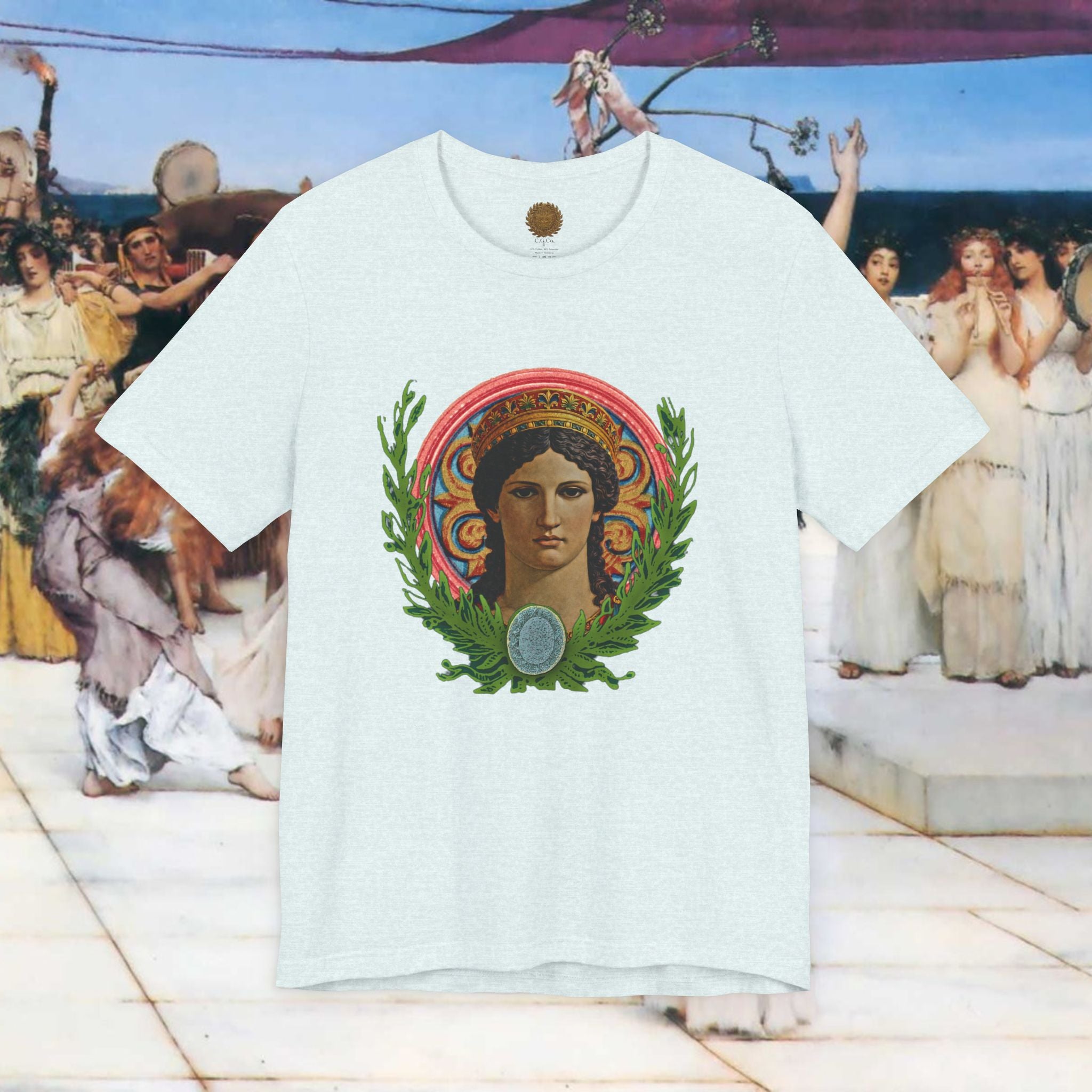 Hera's Wondering – Greek Goddess Coloured Diadem T-Shirt