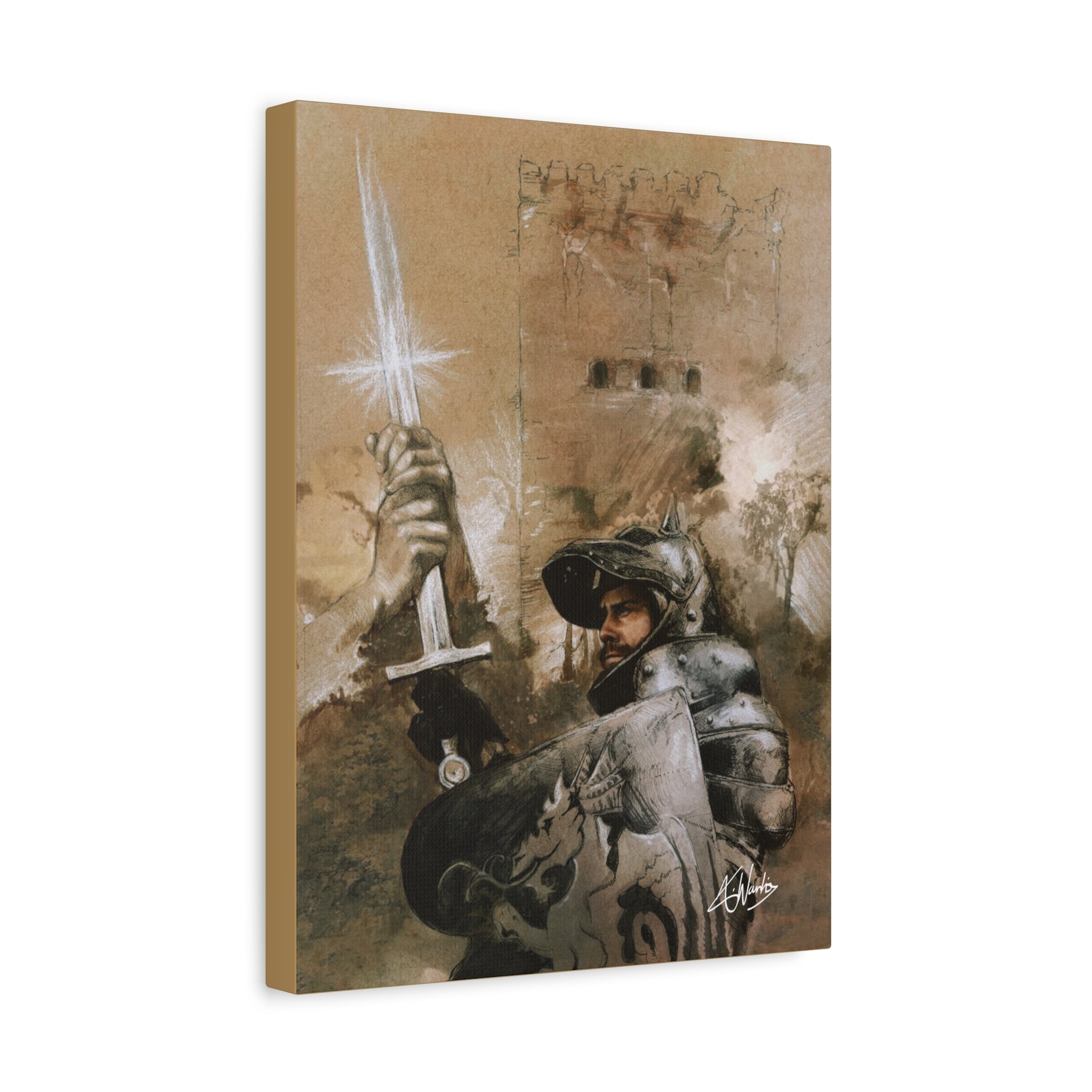The King's Destiny Medieval Fantasy Canvas
