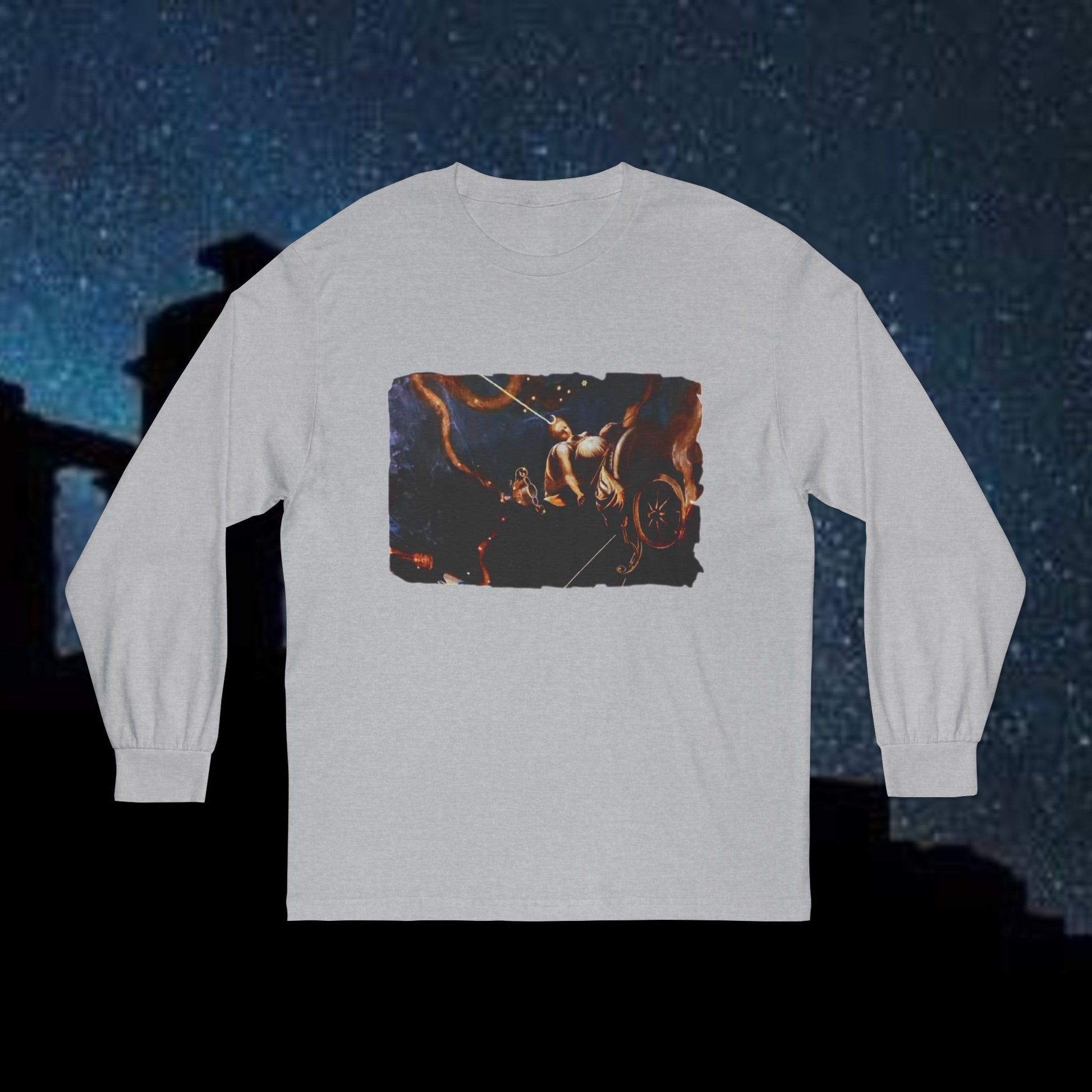 Goddess of the Cosmos Graphic Long Sleeve T-Shirt