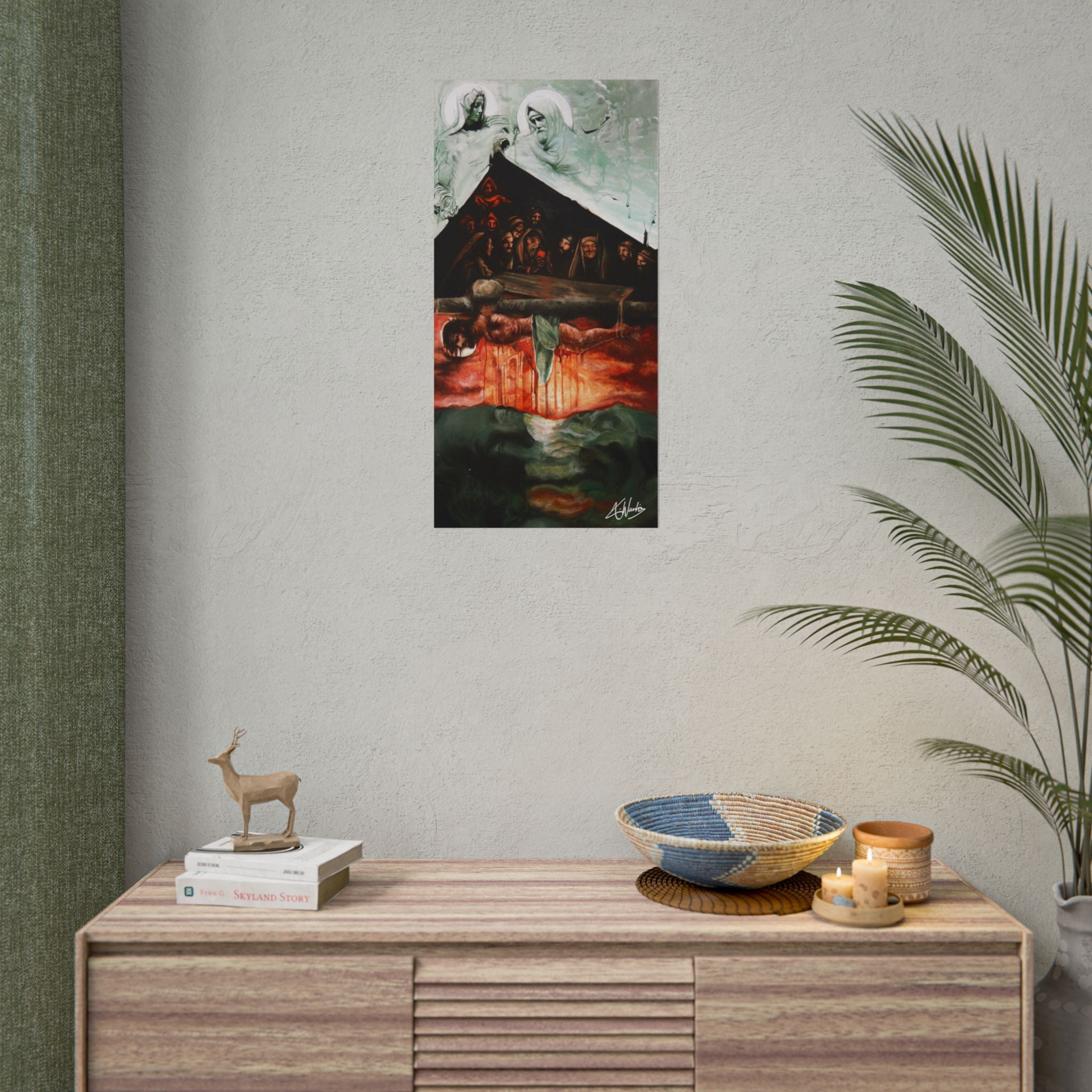 Divine Justice Medieval Fantasy Print