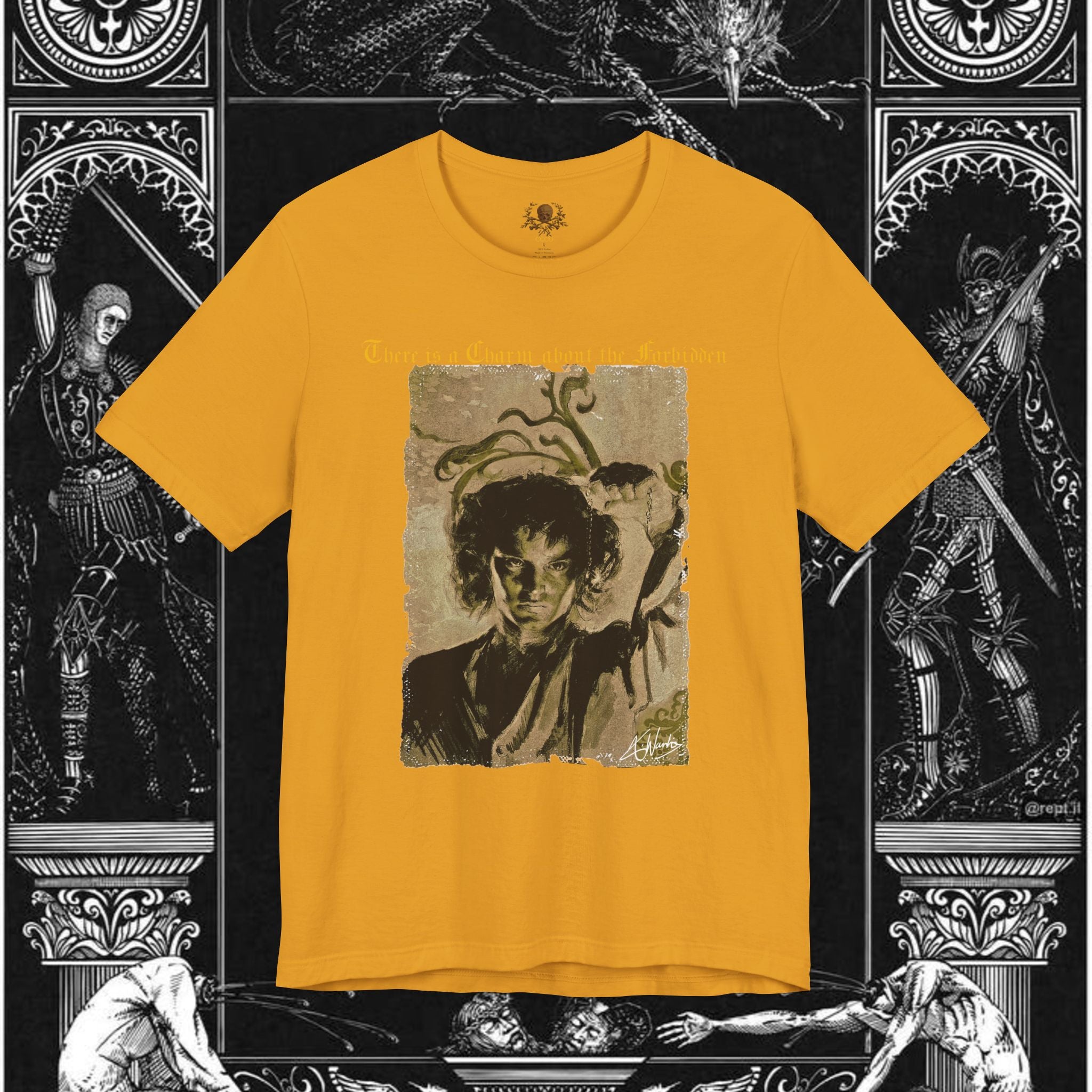 The Last Temptation Medieval Fantasy Graphic Shirt