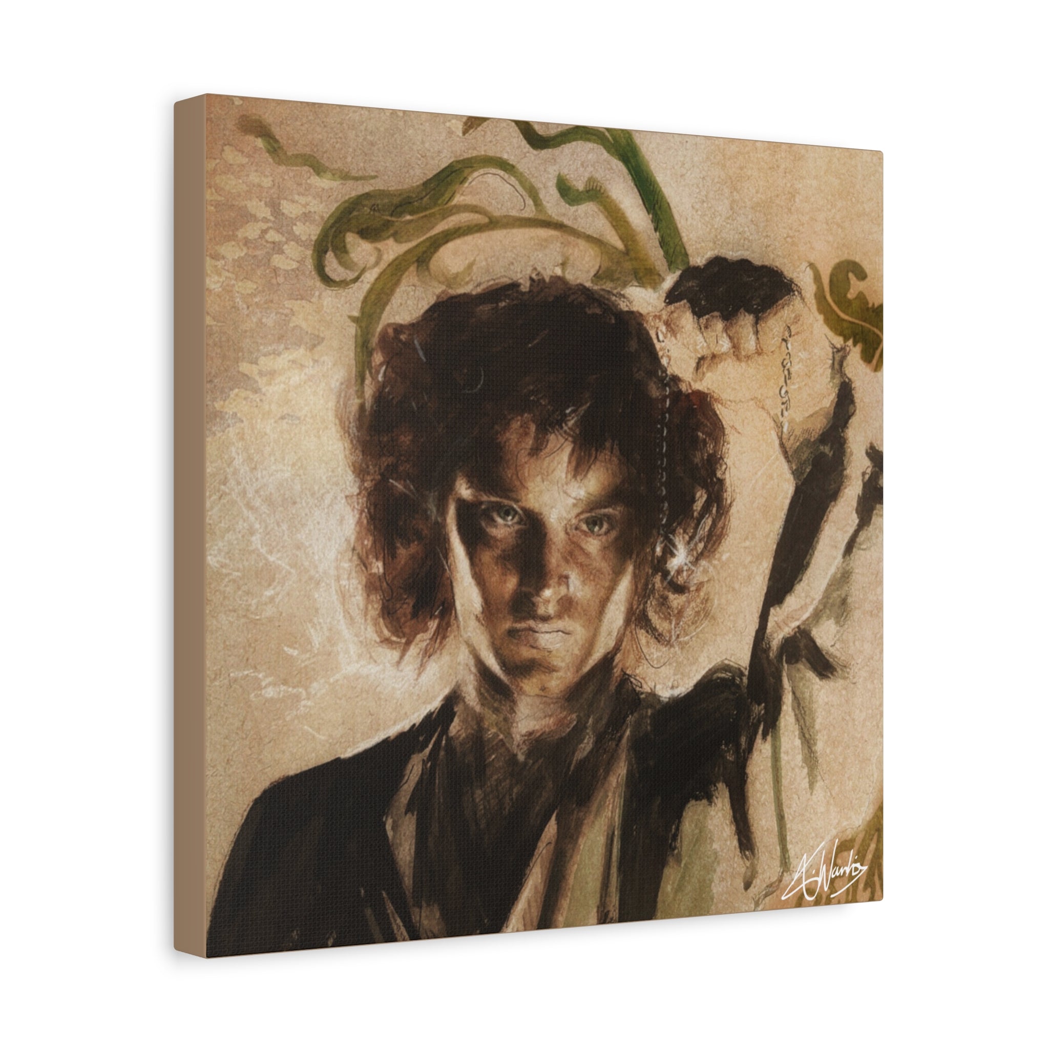 The Last Temptation Medieval Fantasy Canvas