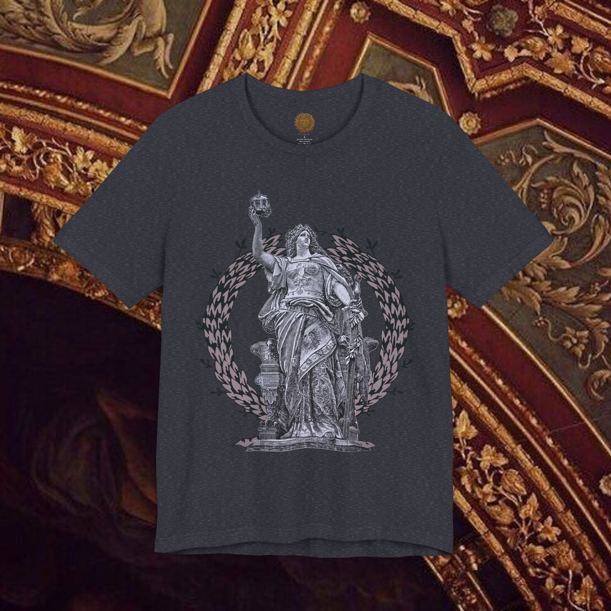 Goddess Victory Neo-Classical Inspired Graphic T-Shirt