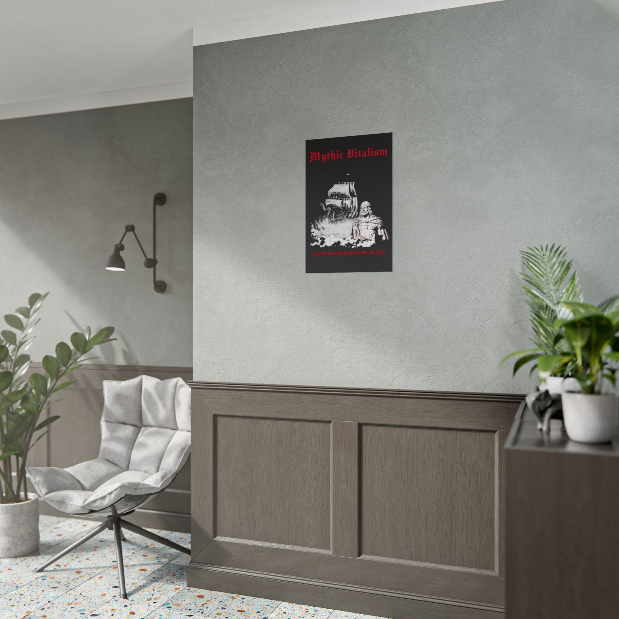 Mythical Vitalism, Sanguis Christianus Vetus Adventure and Exploration Inspired Rolled Posters