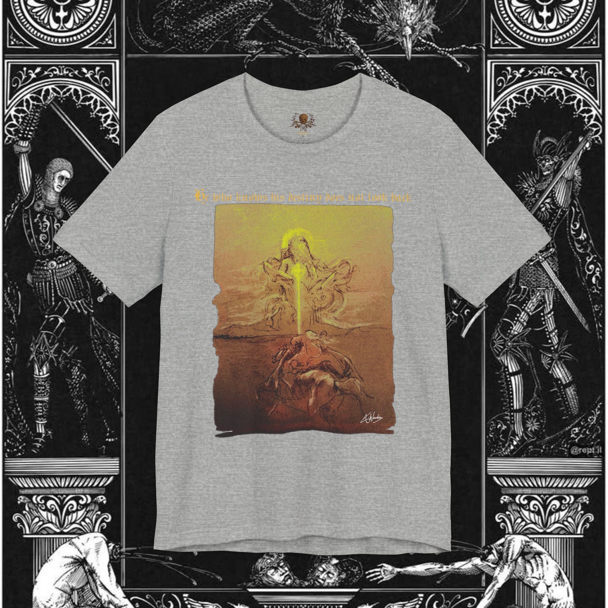 The Destiny of Man Medieval Fantasy Graphic Shirt