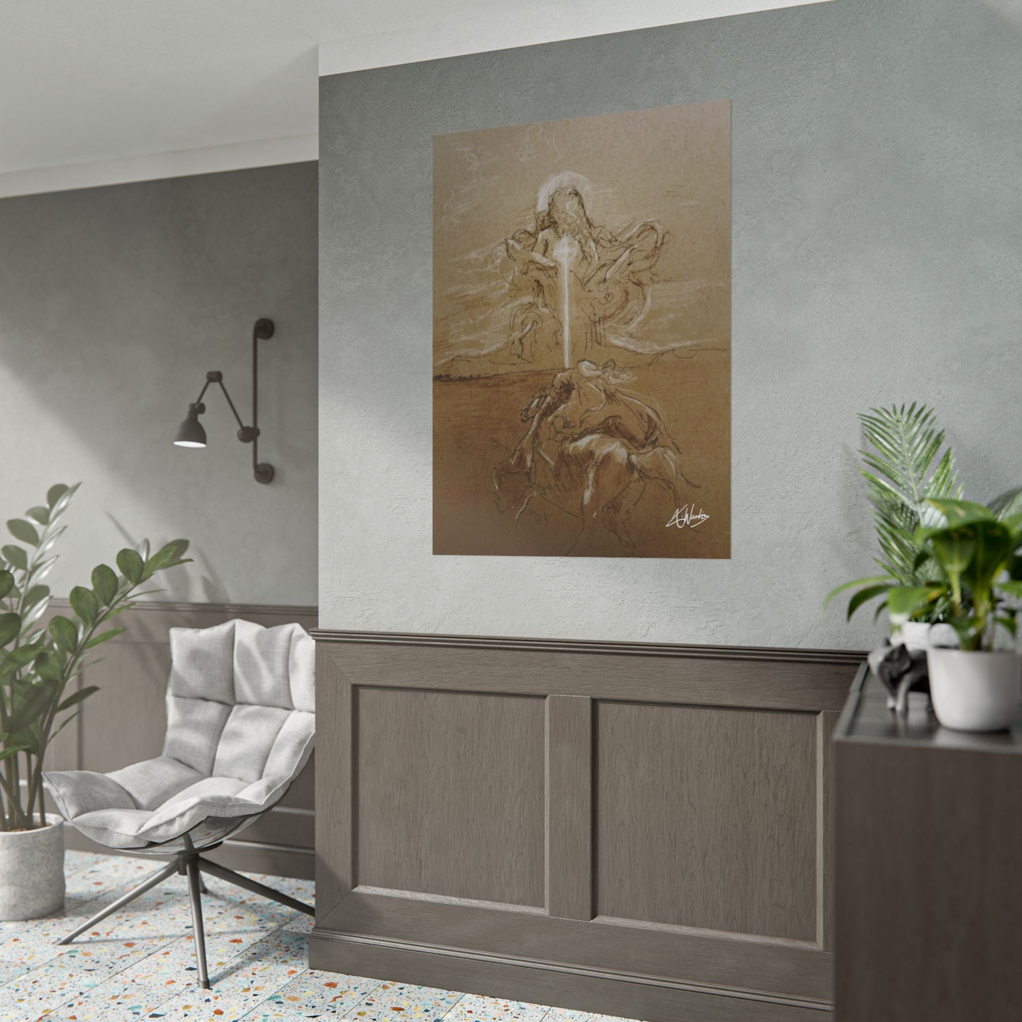The King's Destiny Medieval Fantasy Fine Art Print