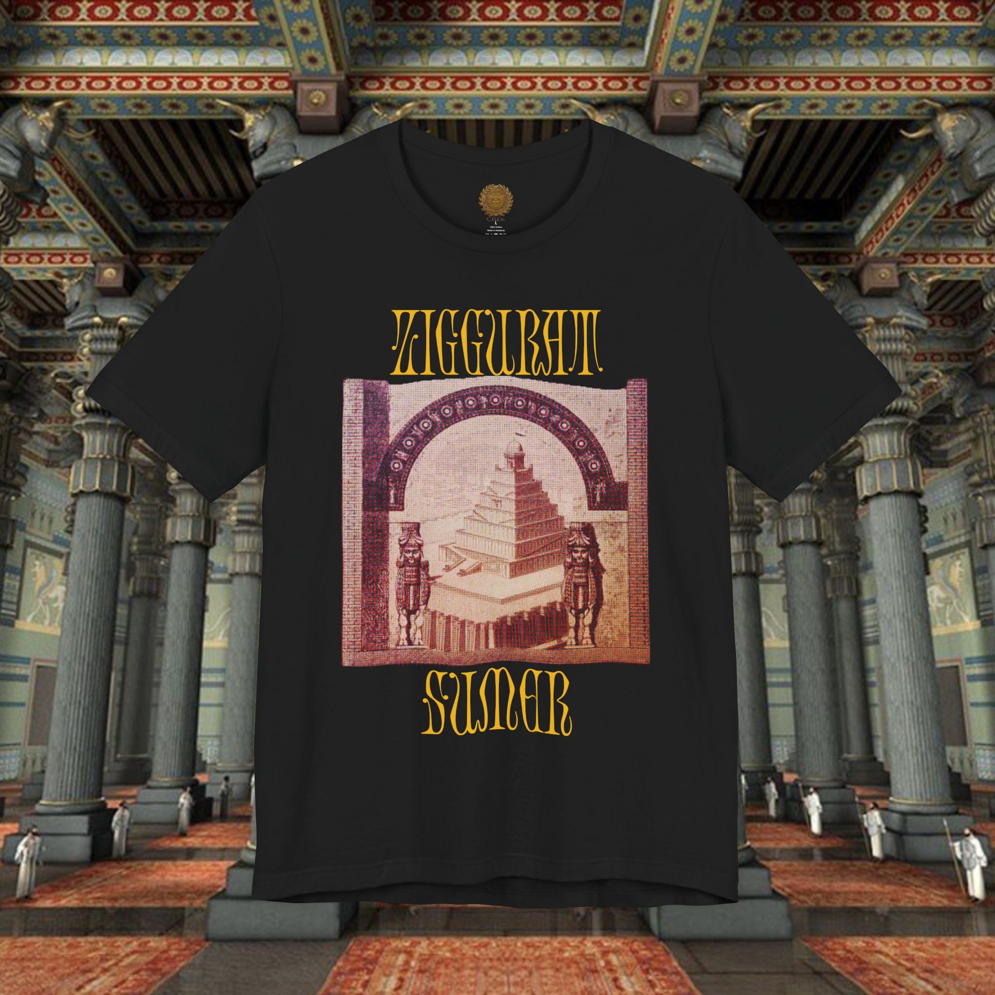 Ziggurat Sumer Mesopotamian Graphic T-Shirt