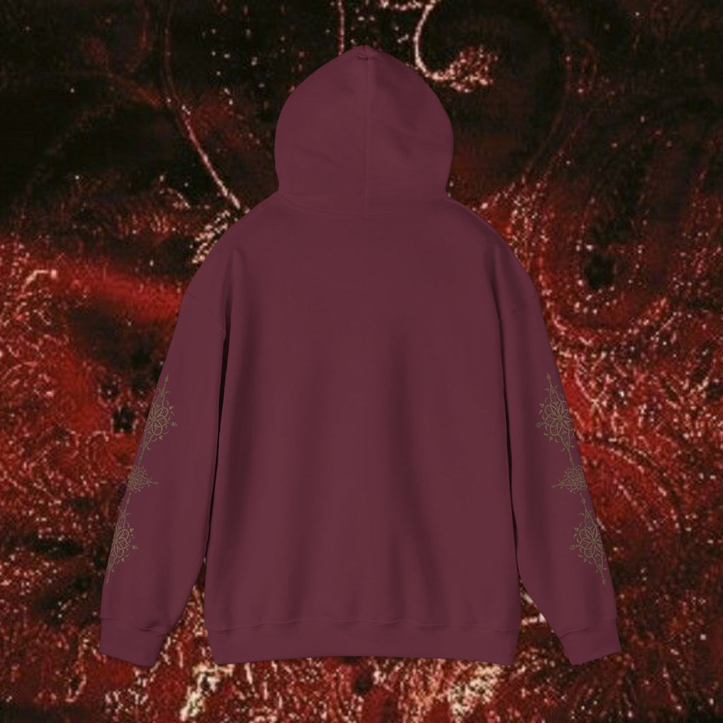 Warrior's Mythos Hooded Sweatshirt, Cozy Classically-Inspired Hoodie