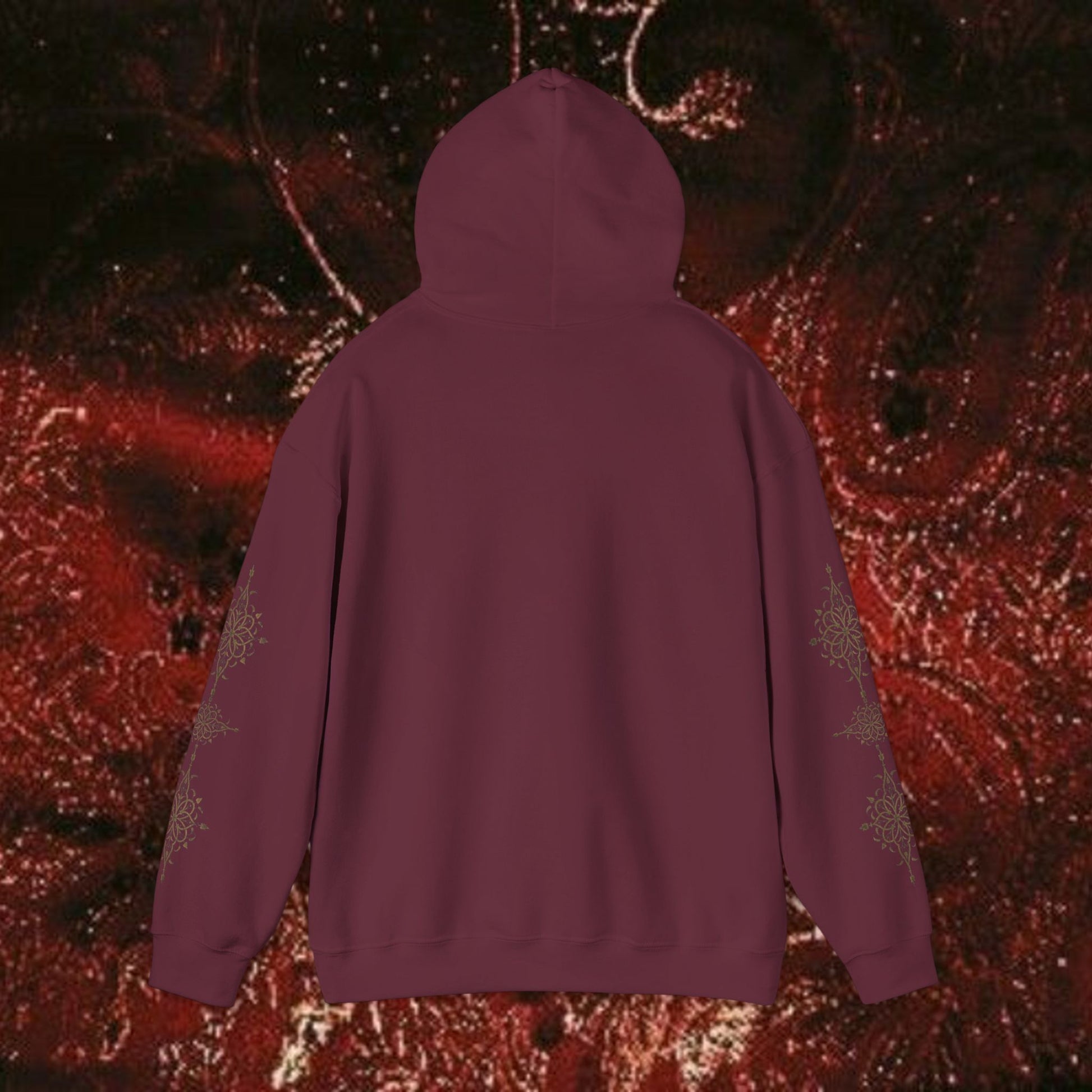 Warrior's Mythos Hooded Sweatshirt, Cozy Classically-Inspired Hoodie