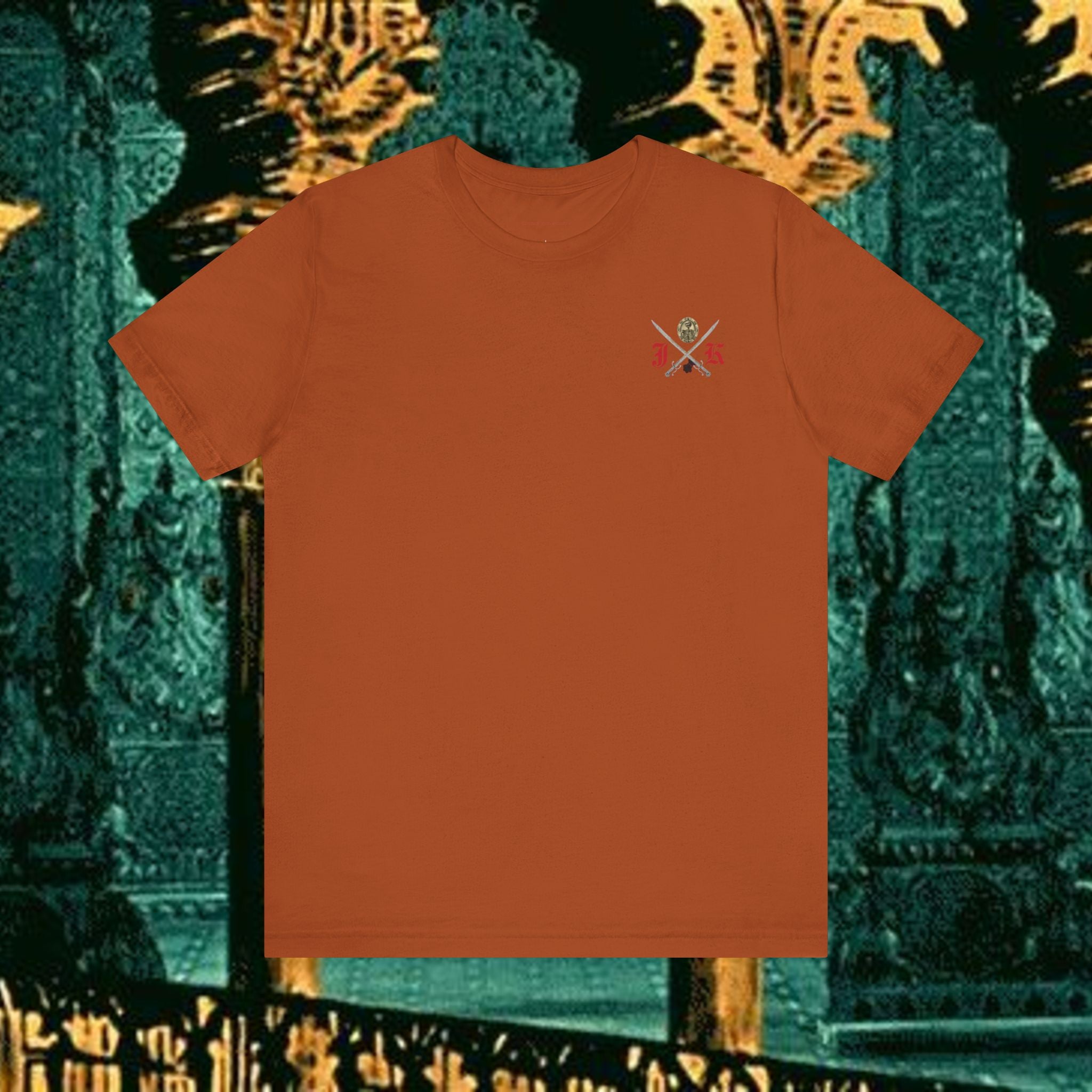 Mythic Vitalism, Sanguis Christianus Vetus Exploration and Adventure Inspired Graphic T Shirt Back Version