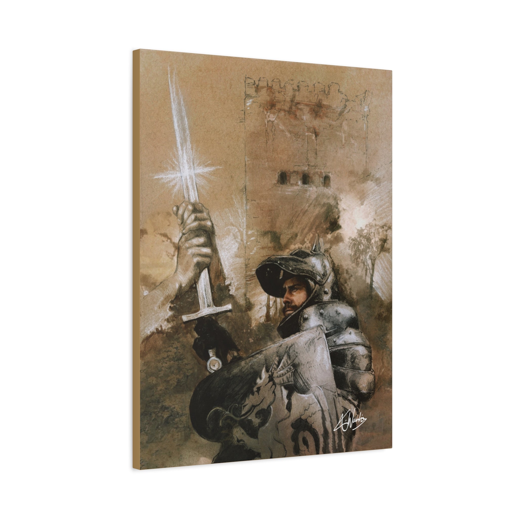 The King's Destiny Medieval Fantasy Canvas