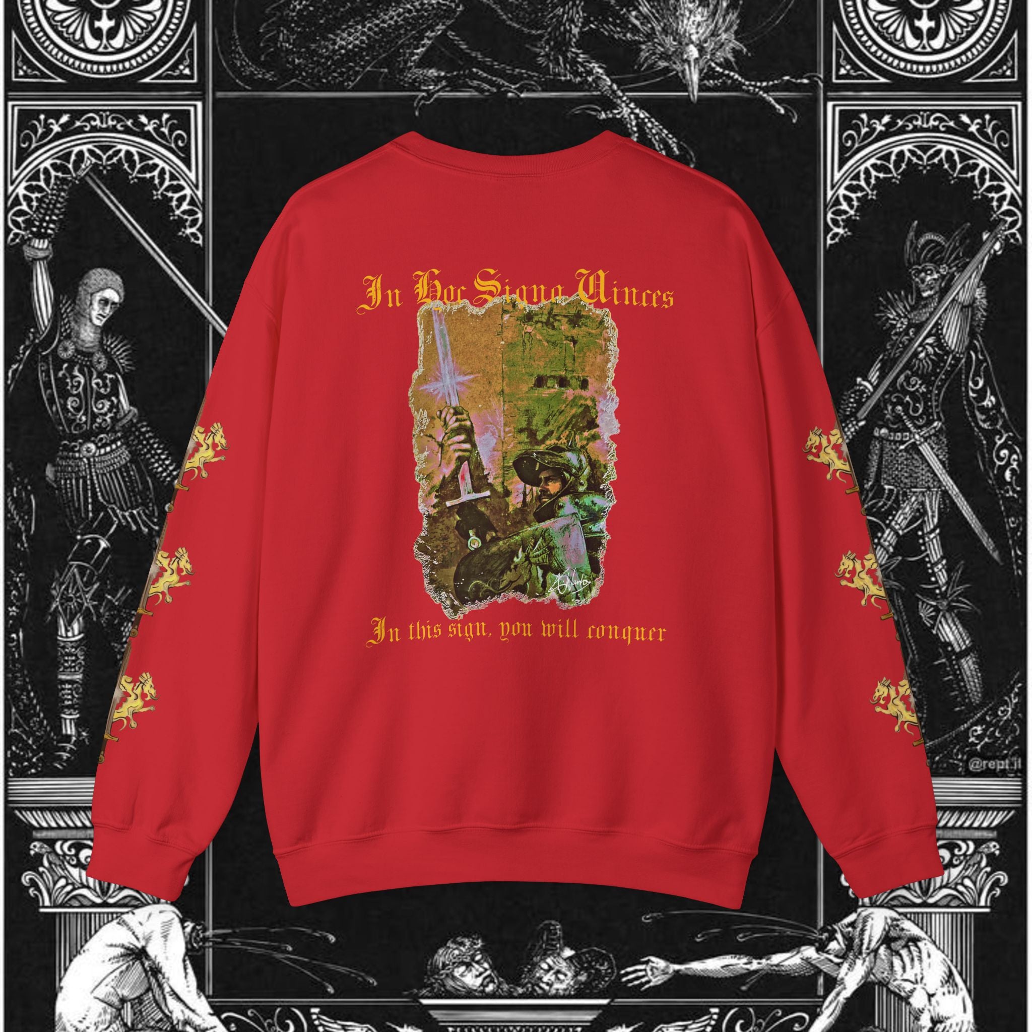 The King's Destiny Medieval Fantasy Graphic Sweatshirt