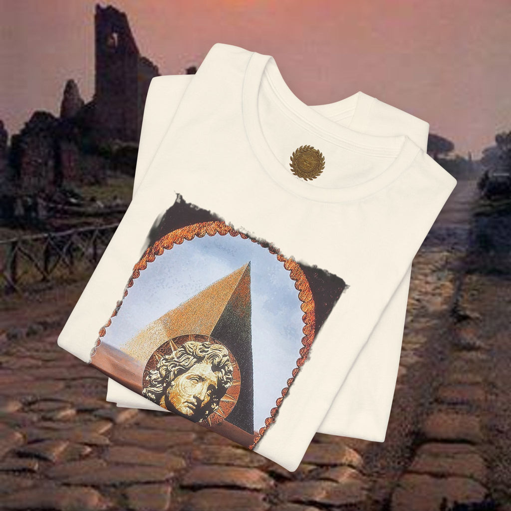 Alexander the Great In Egypt Pyramid Graphic T Shirt