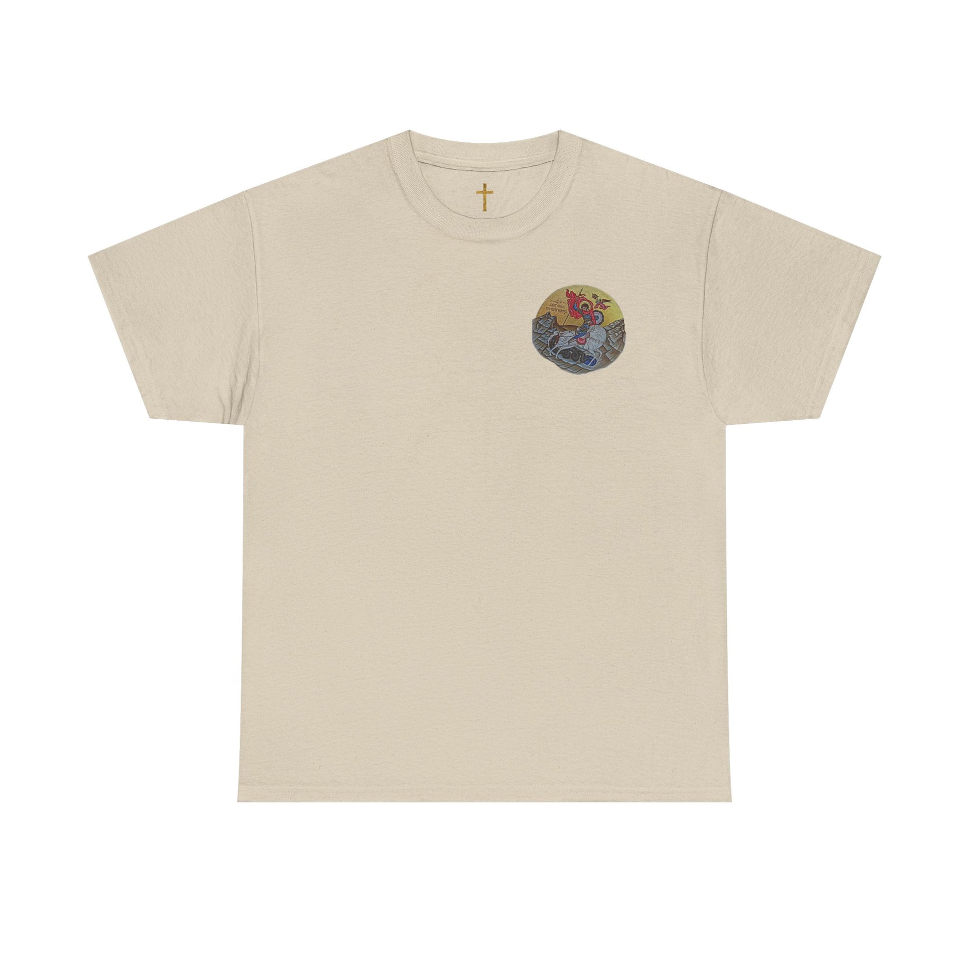 George the Dragon Slayer Graphic T-Shirt, Unisex Heavy Cotton Shirt