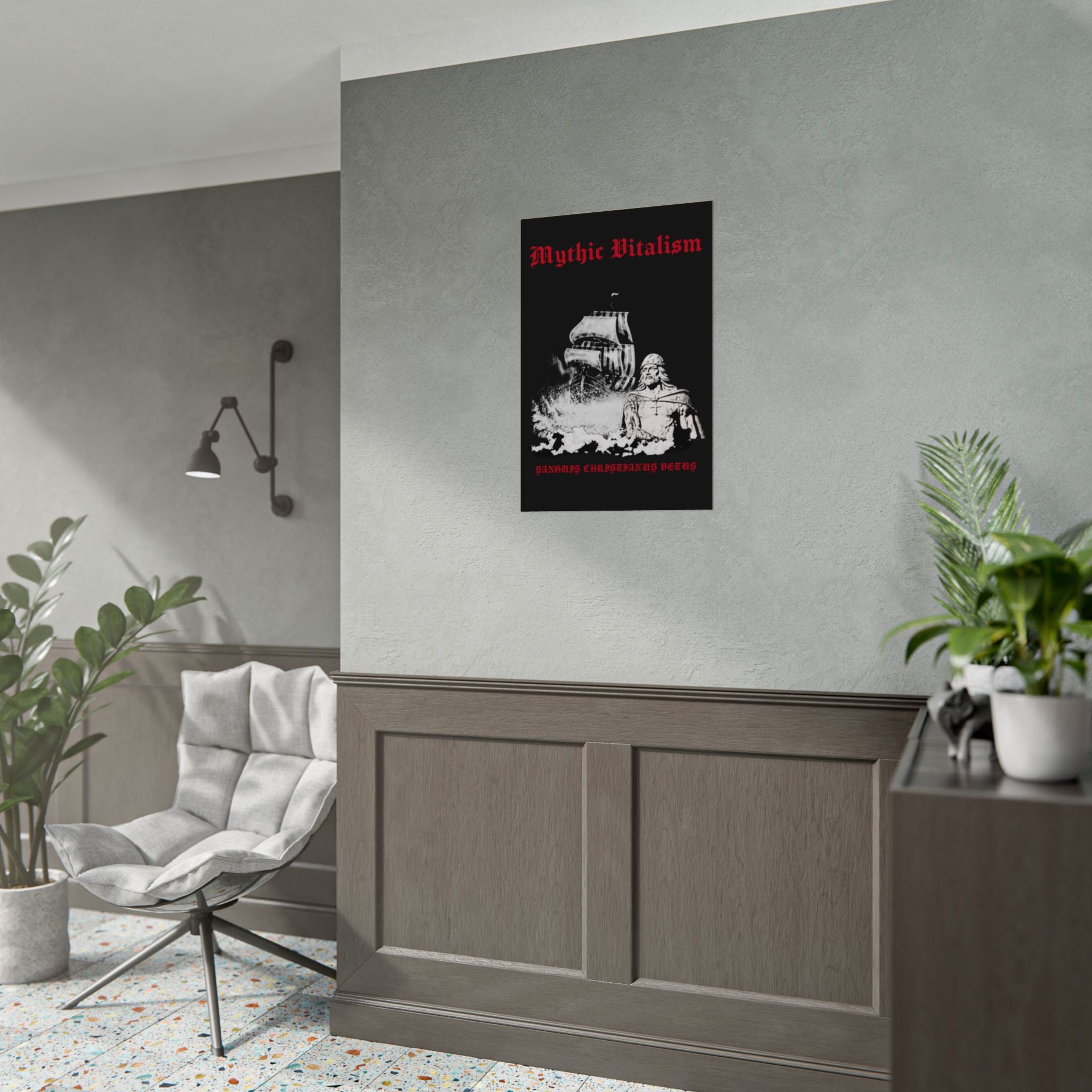 Mythical Vitalism, Sanguis Christianus Vetus Adventure and Exploration Inspired Rolled Posters