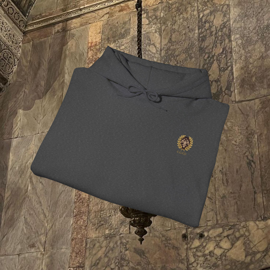 The Last Great Emperor Byzantine Inspired Graphic Hoodie Back Version