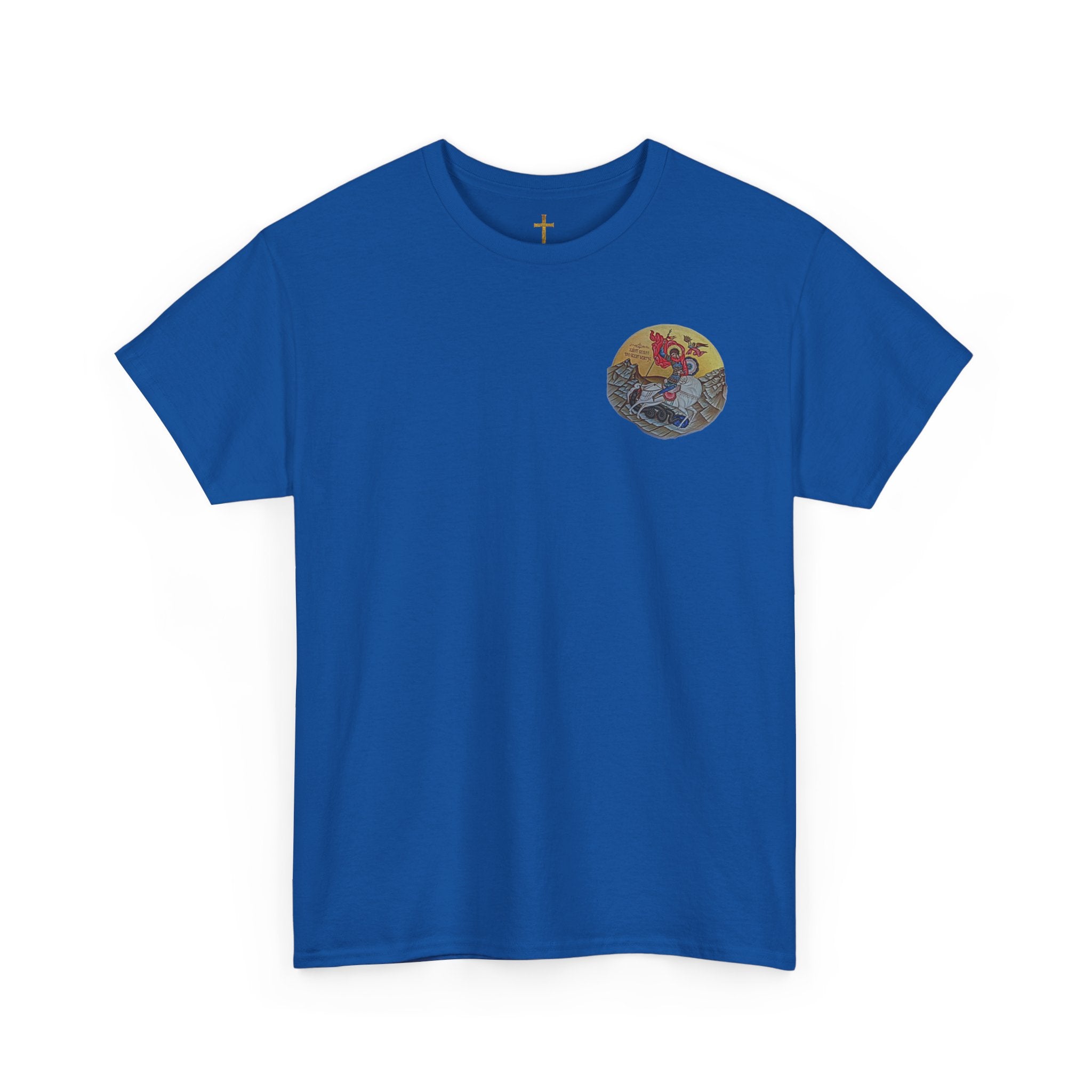 George the Dragon Slayer Graphic T-Shirt, Unisex Heavy Cotton Shirt