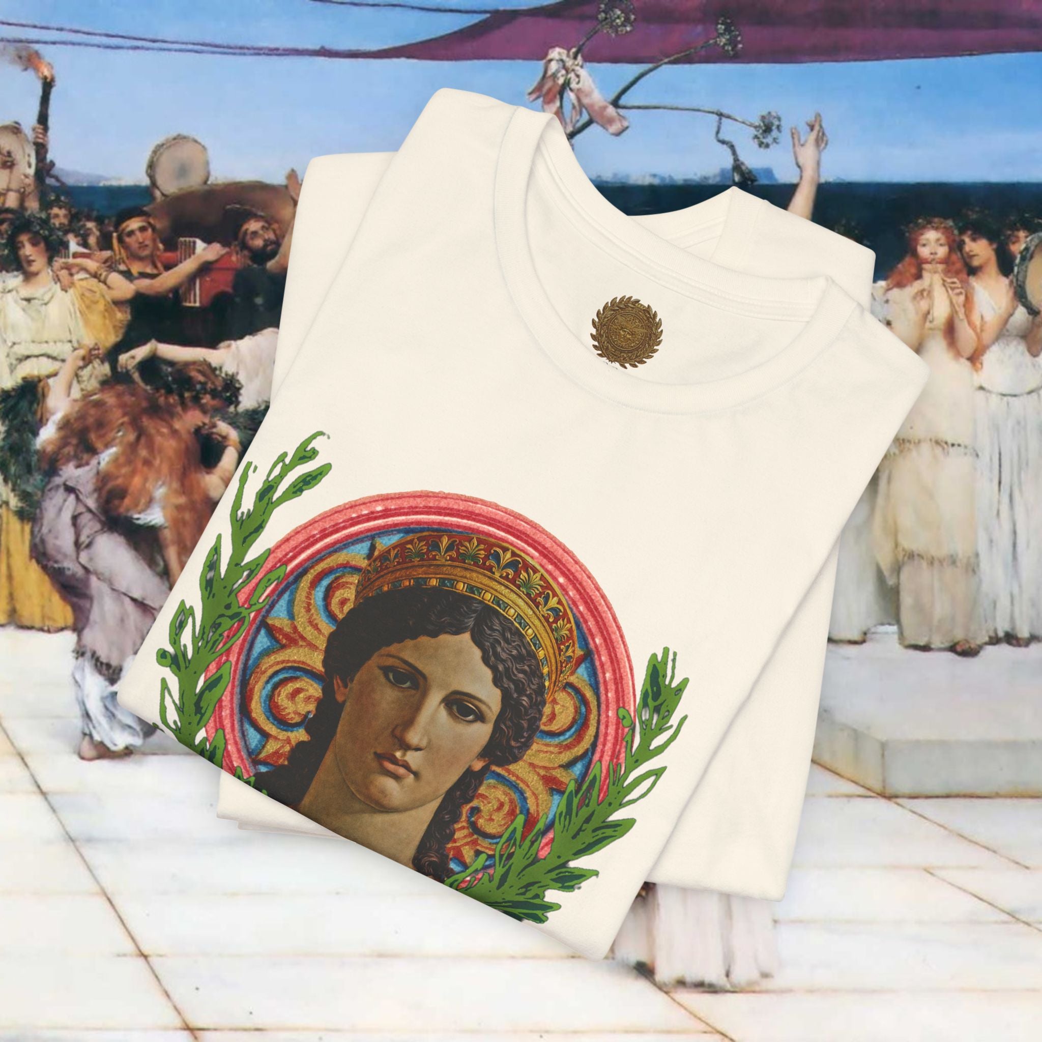 Hera's Wondering – Greek Goddess Coloured Diadem T-Shirt