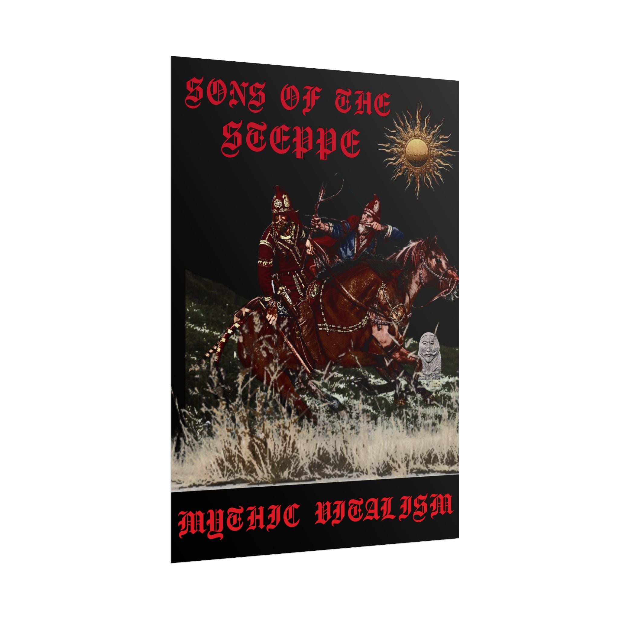 Sons of the Steppe Early Medieval Ancient Rolled Posters