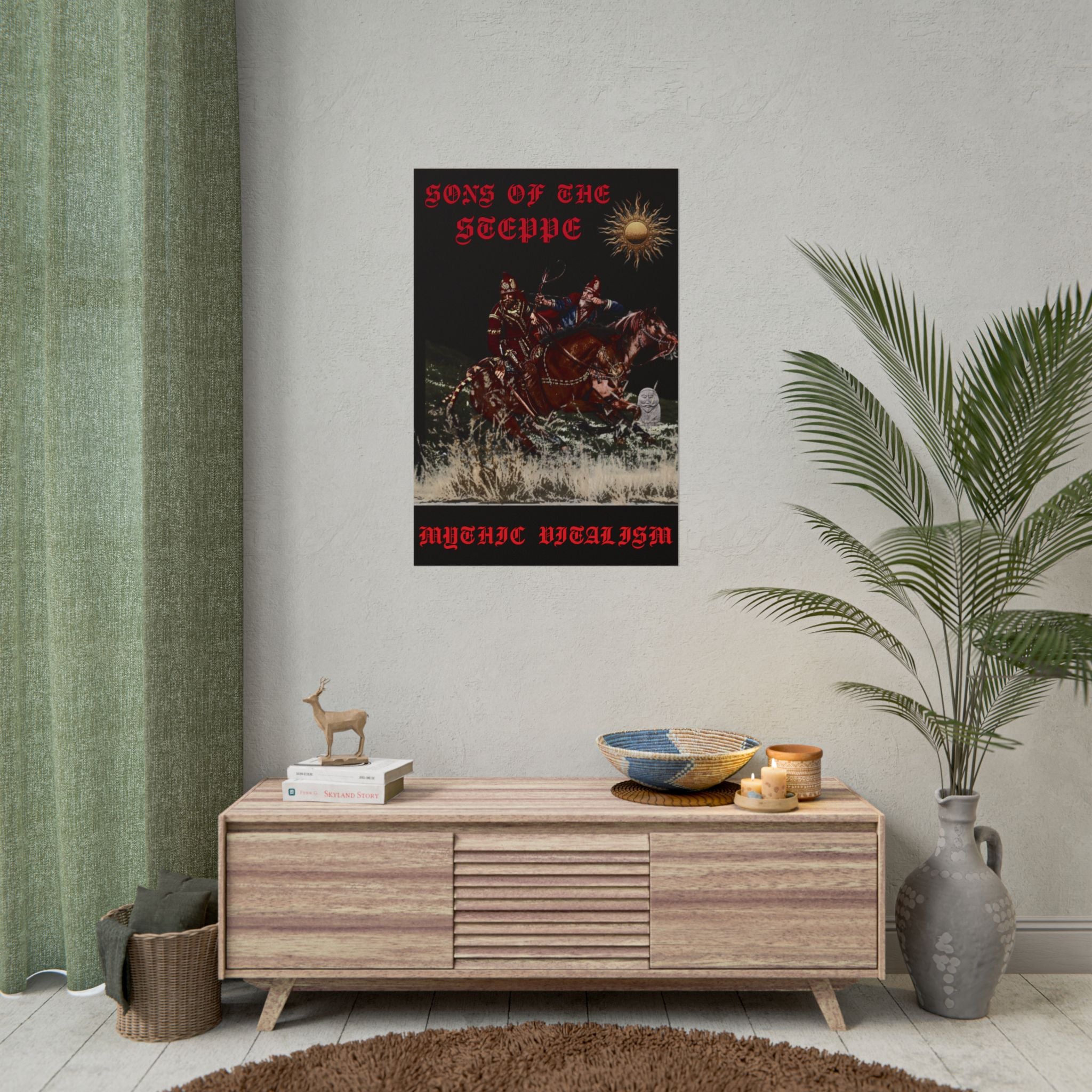 Sons of the Steppe Early Medieval Ancient Rolled Posters