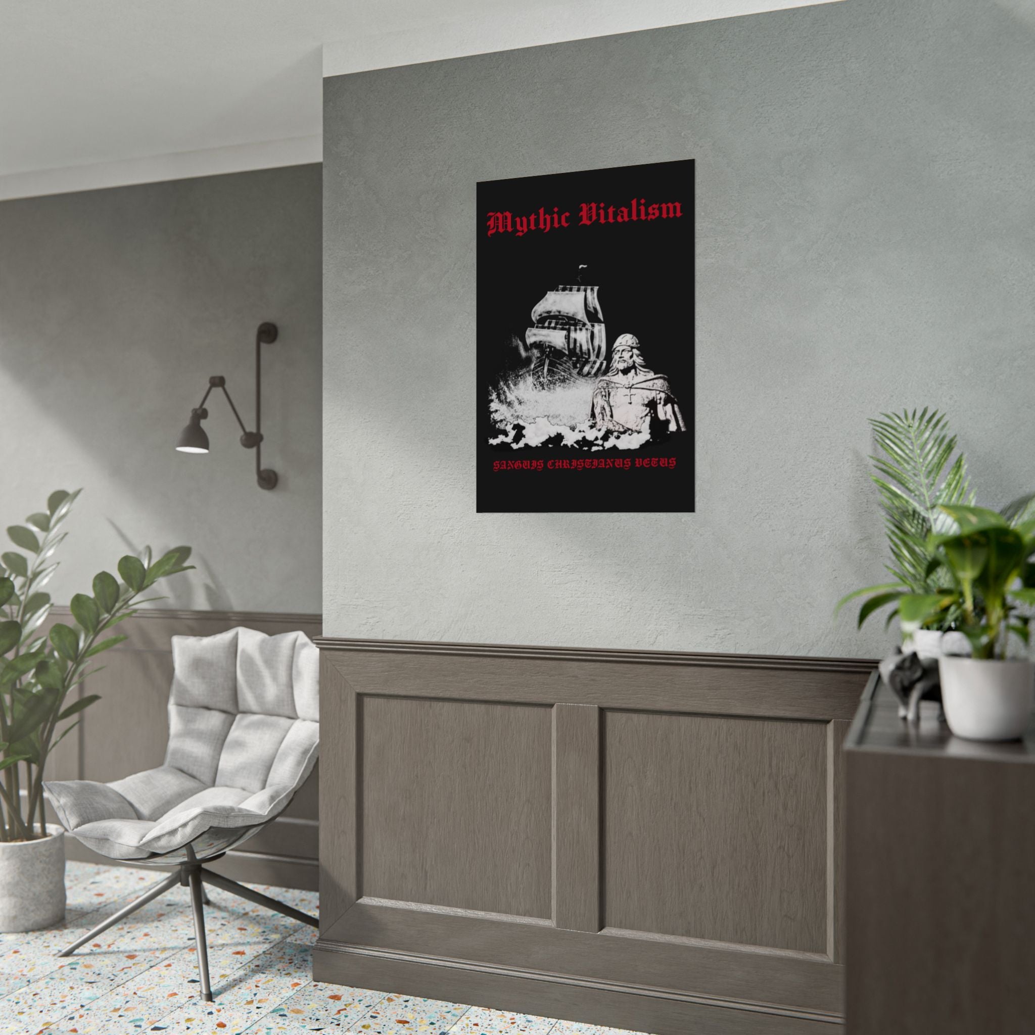 Mythical Vitalism, Sanguis Christianus Vetus Adventure and Exploration Inspired Rolled Posters