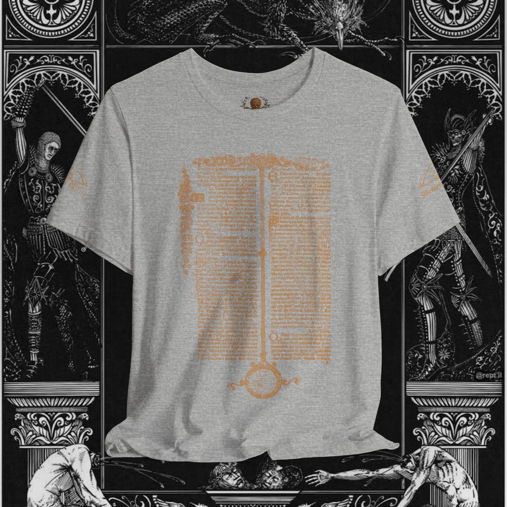 The Circle of Life Medieval Fantasy Inspired Graphic Shirt