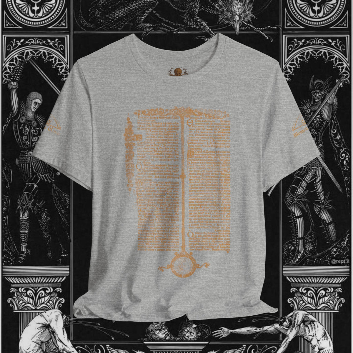 The Circle of Life Medieval Fantasy Inspired Graphic Shirt